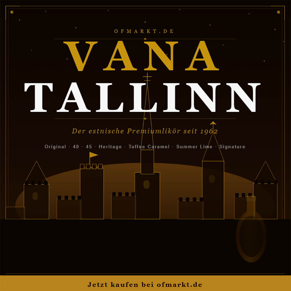 Vana Tallinn – Der legendäre estnische Likör in allen Varianten