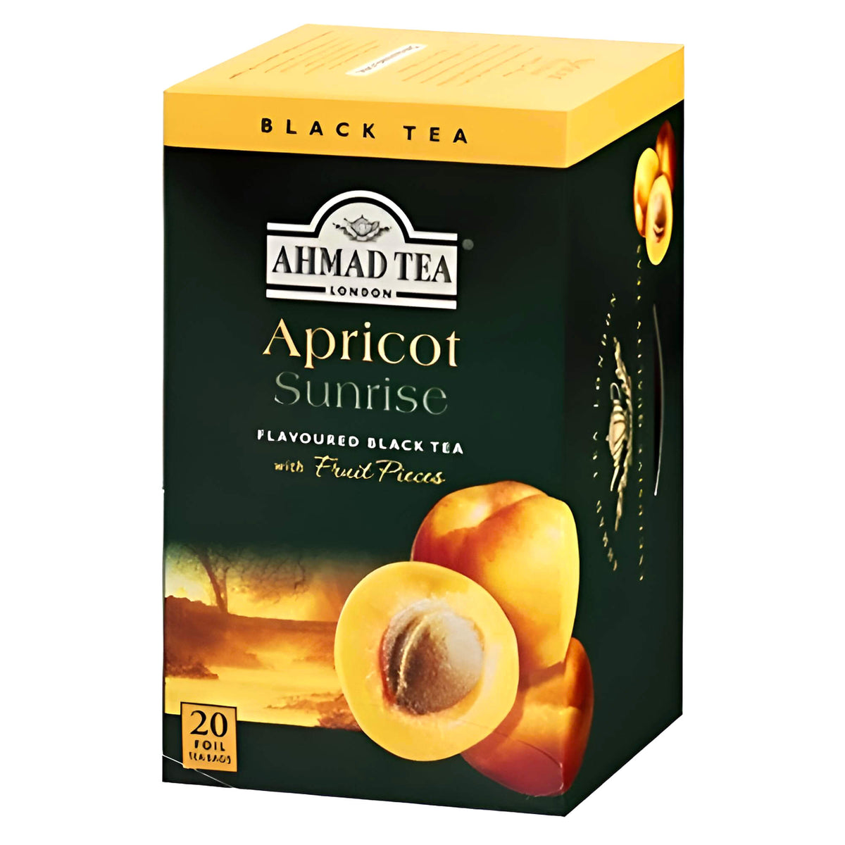Ahmad Tea Apricot Sunrise Schwarzer Tee 20 Teebeutel