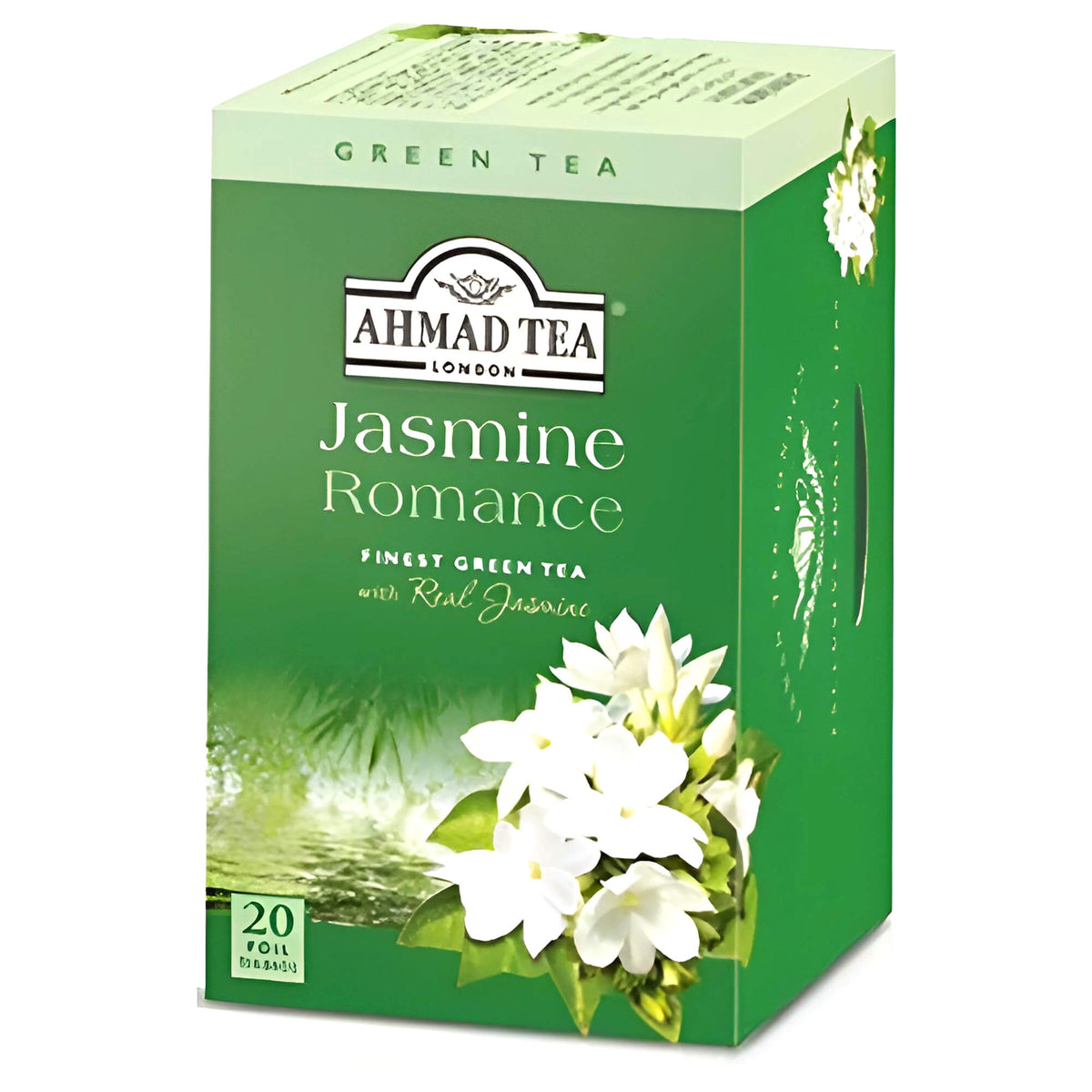 Ahmad Tea Jasmine Romance Grüner Tee 20 Teebeutel