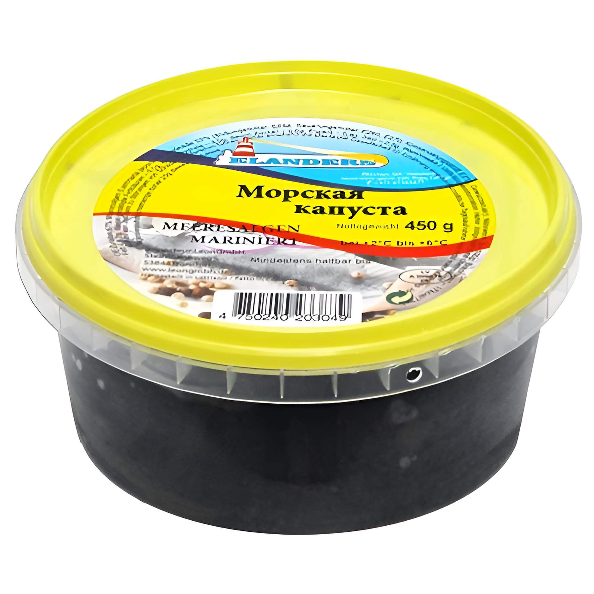 Meeresalgen Salat eingelegt in Rapsöl 450g