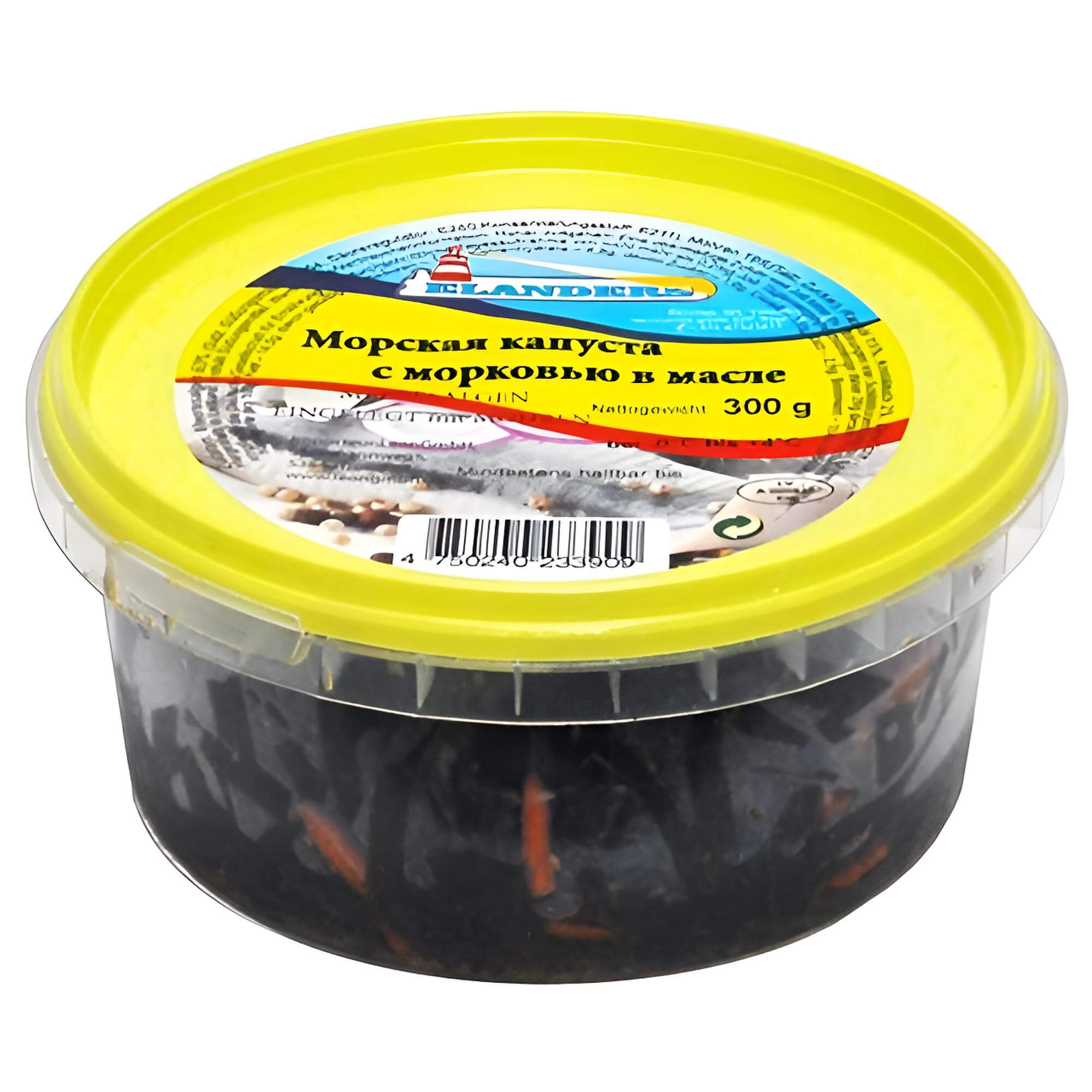 Meeresalgen Salat mit Karotten nach koreanischer Art in Rapsöl 300g