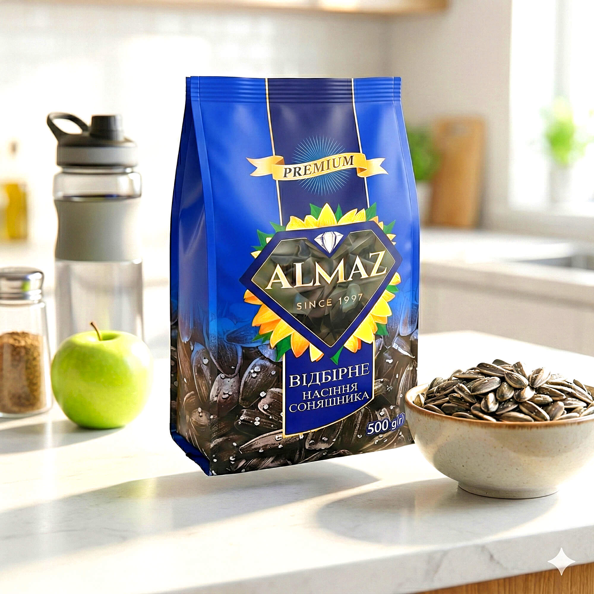 Almaz Sonnenblumenkerne geröstet & gesalzen 500g