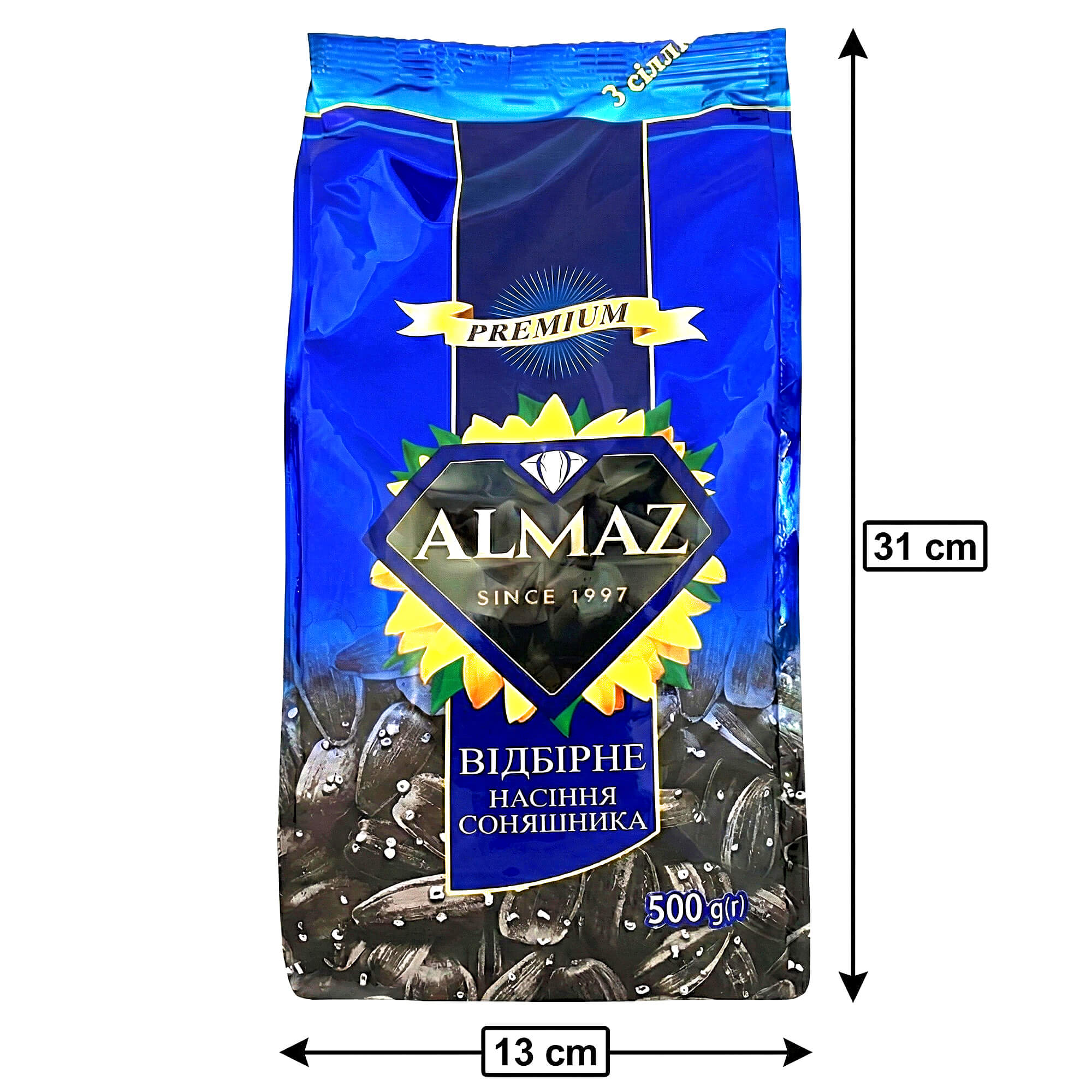 Almaz Sonnenblumenkerne geröstet & gesalzen 500g