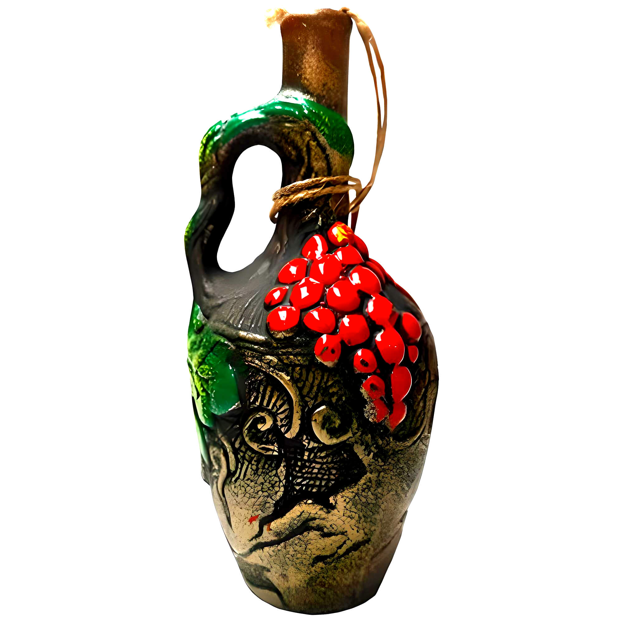 Amphore Rotwein Saperavi trocken 3D Trauben Edition 12% vol. 0,75L