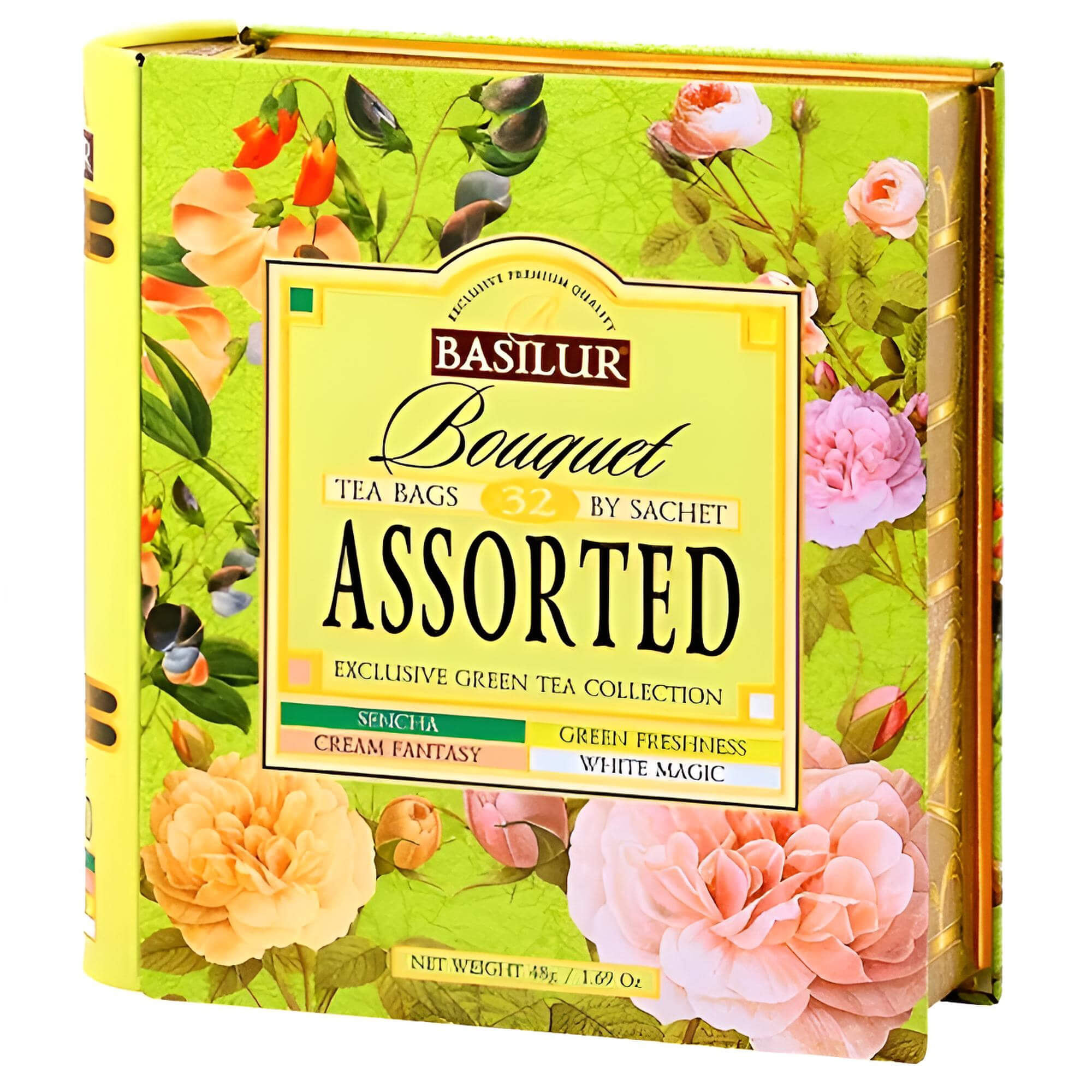 Basilur Tea Book Bouquet Collection Tee Set