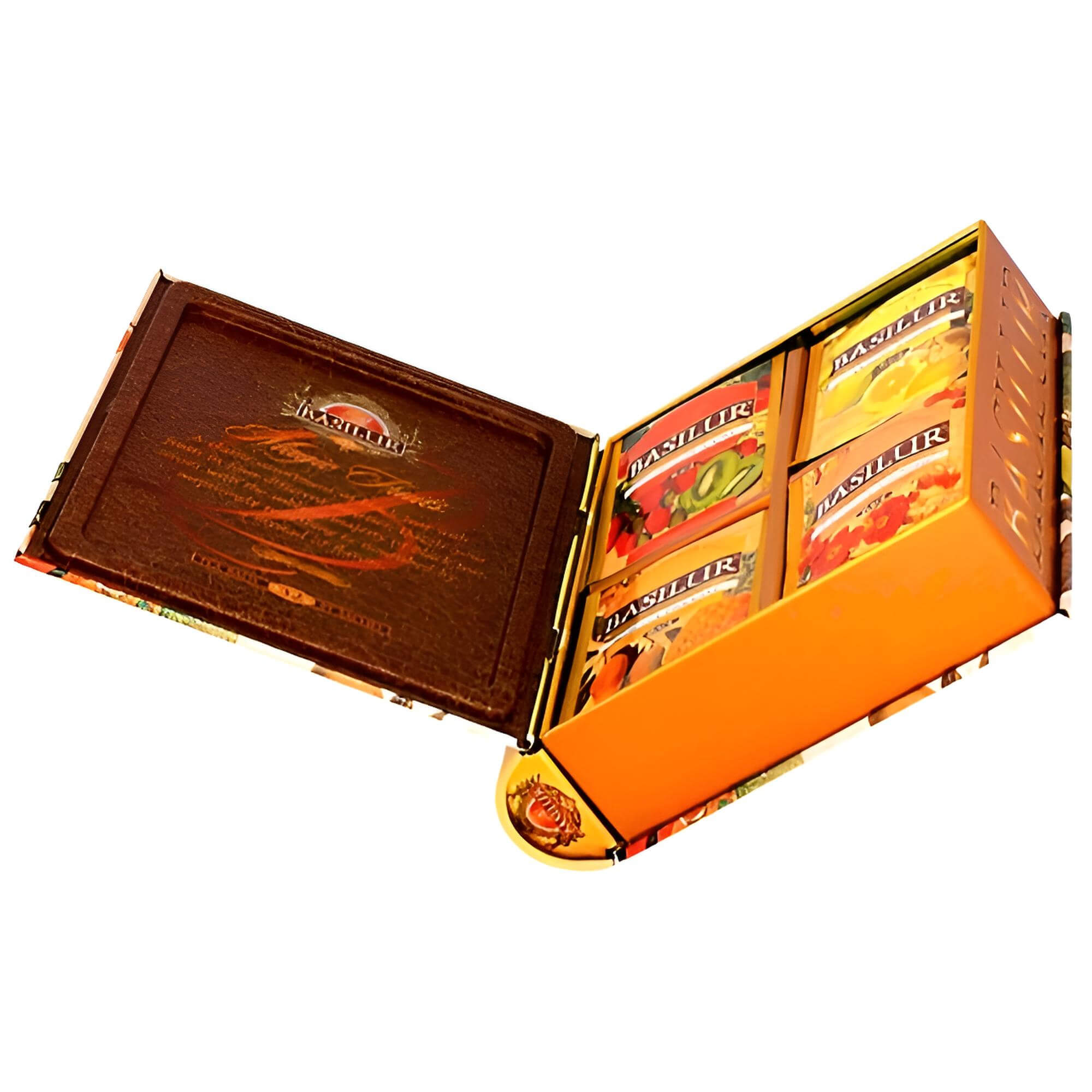 Basilur Tea Book Magic Fruits Tee Set