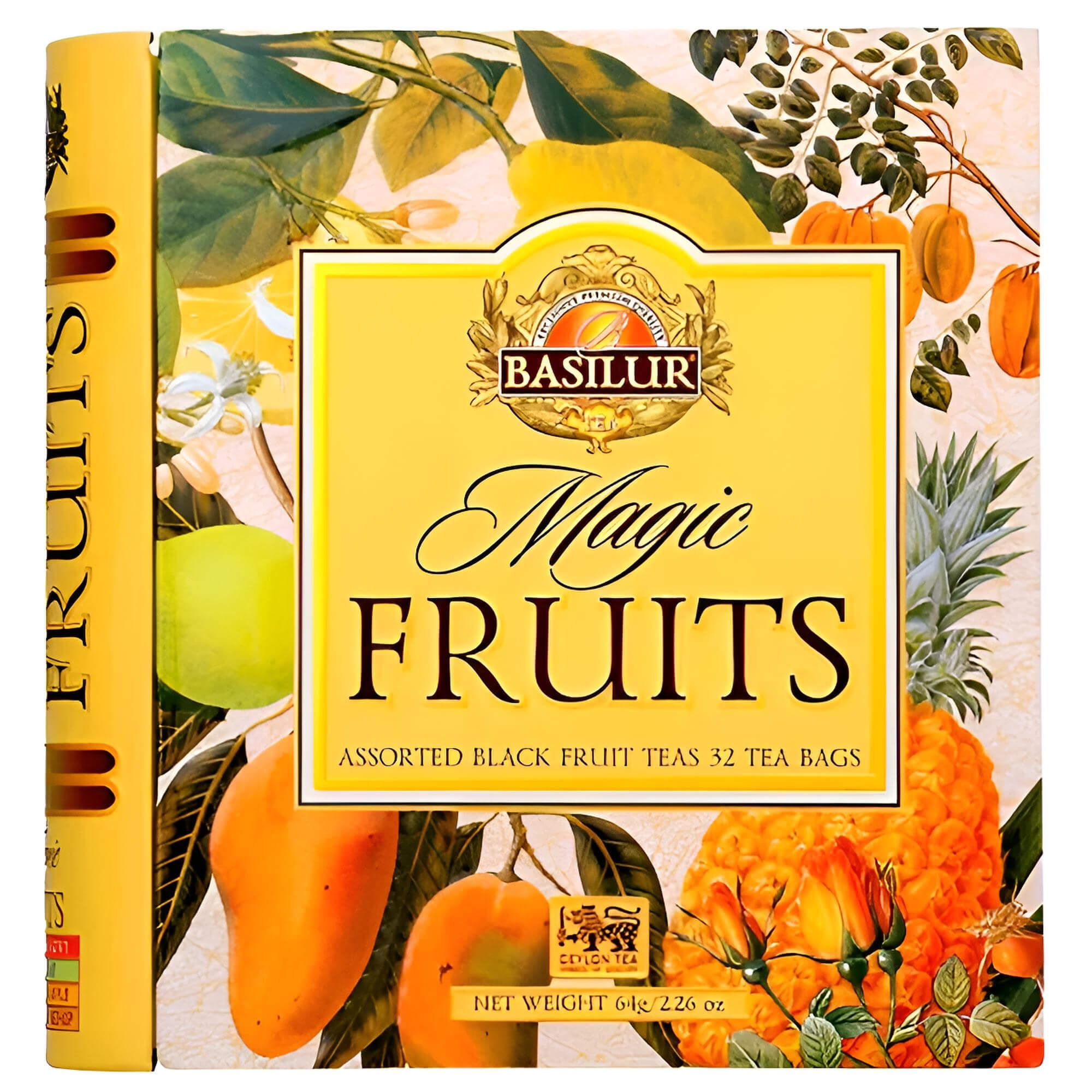 Basilur Tea Book Magic Fruits Tee Set