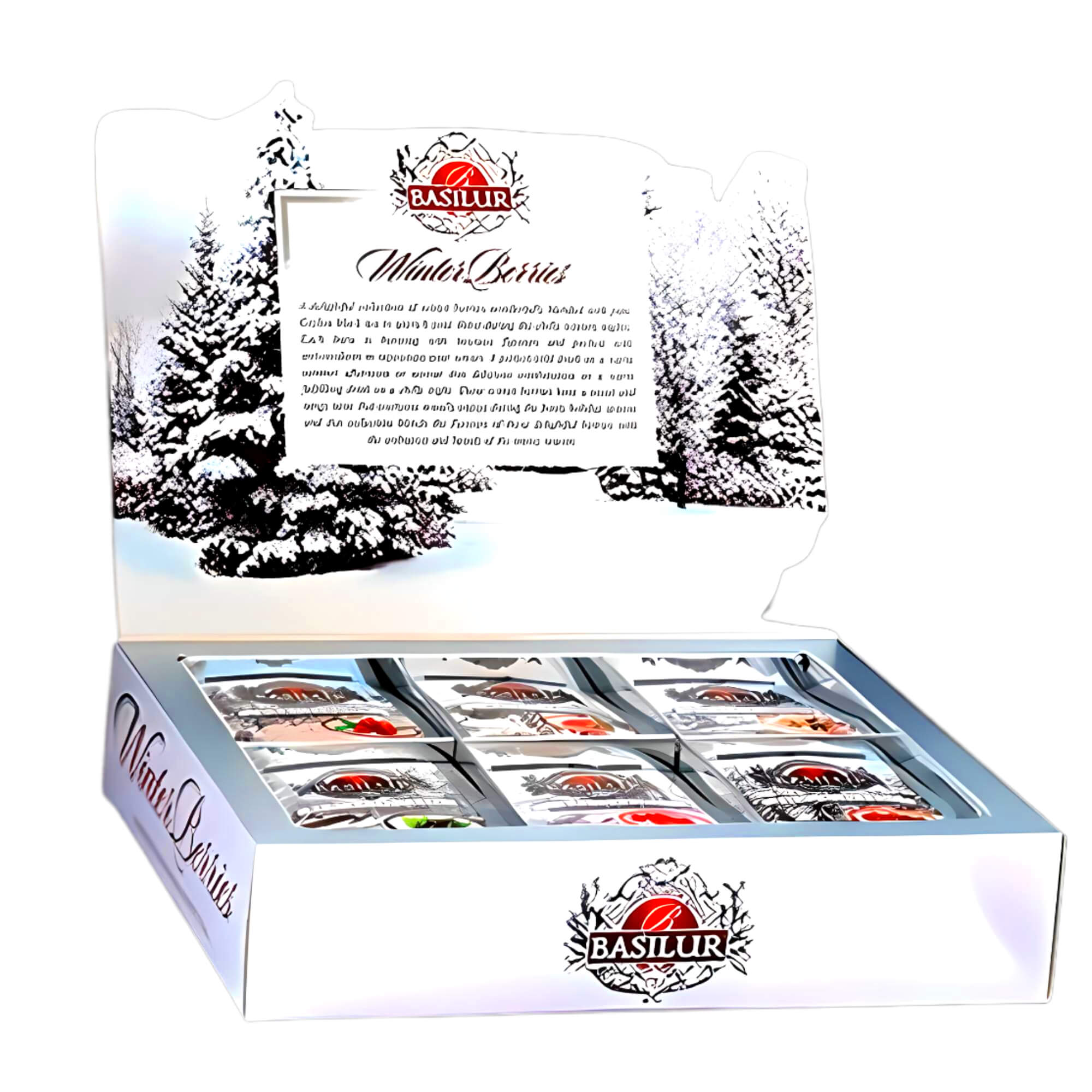 Basilur Thé Vert Fraise Sauvage 25 Sachets de Thé
