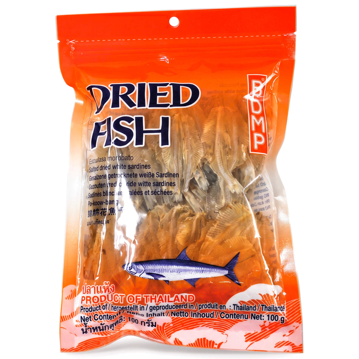 BDMP Weiße Sardinen getrocknet & gesalzen 100g