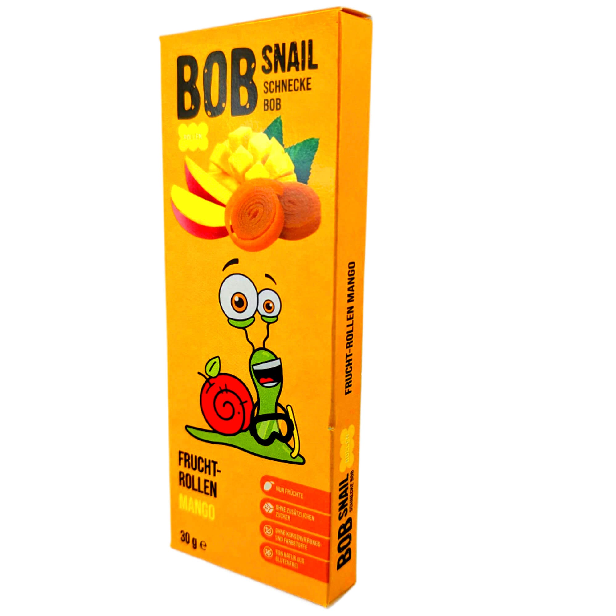 Bob Snail Mango Fruchtrollen 30g