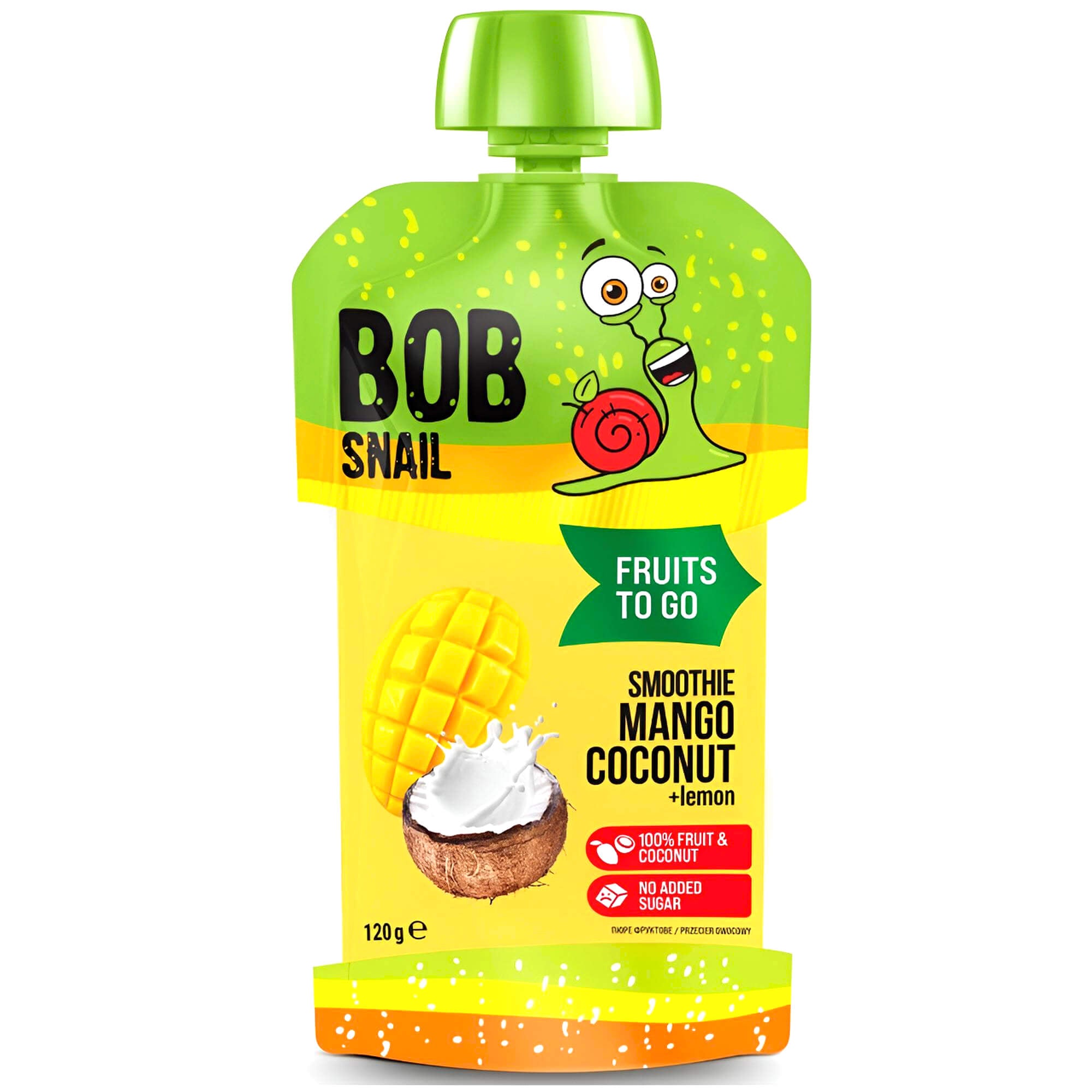 Bob Snail Fruchtpüree Mango & Kokos 120g
