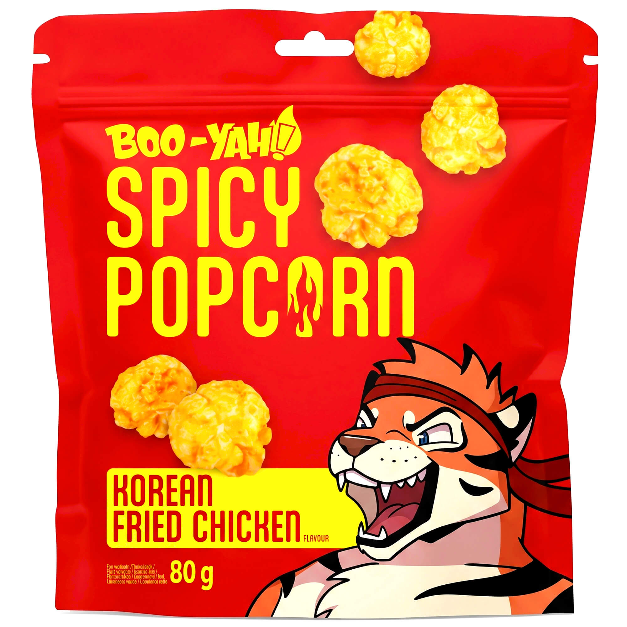 Boo-Yah Popcorn mit frittiertem Hähnchengeschmack 80g