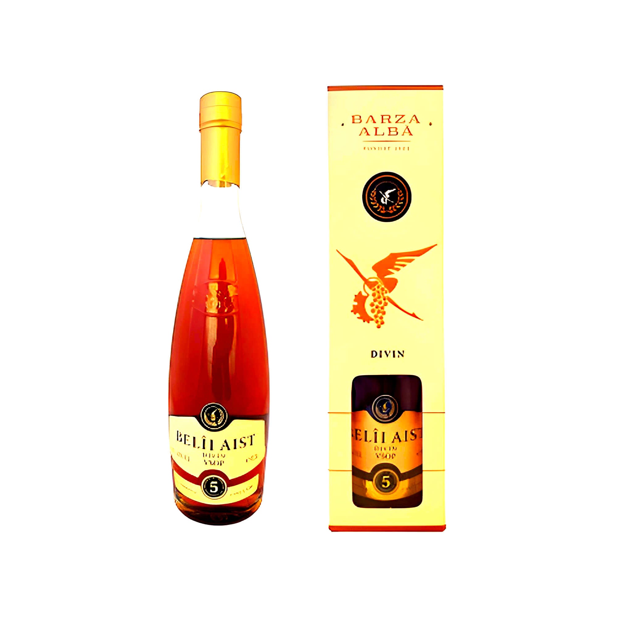 Brandy Belii Aist 5 Jahre Reifezeit mit Geschenkverpackung 0,5L 40% vol.
