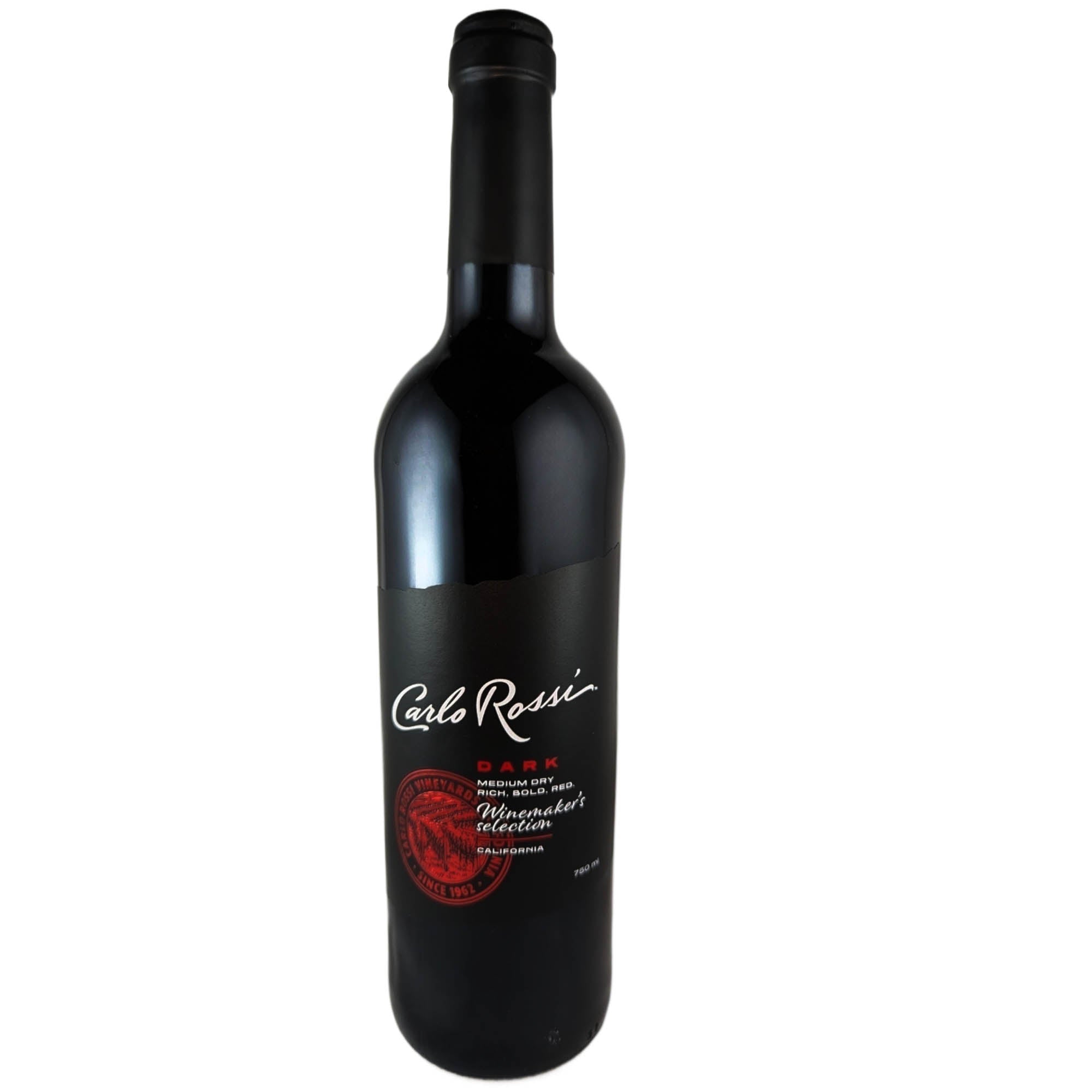 Carlo Rossi Dark Rotwein halbtrocken 12,5% vol. 0,75L