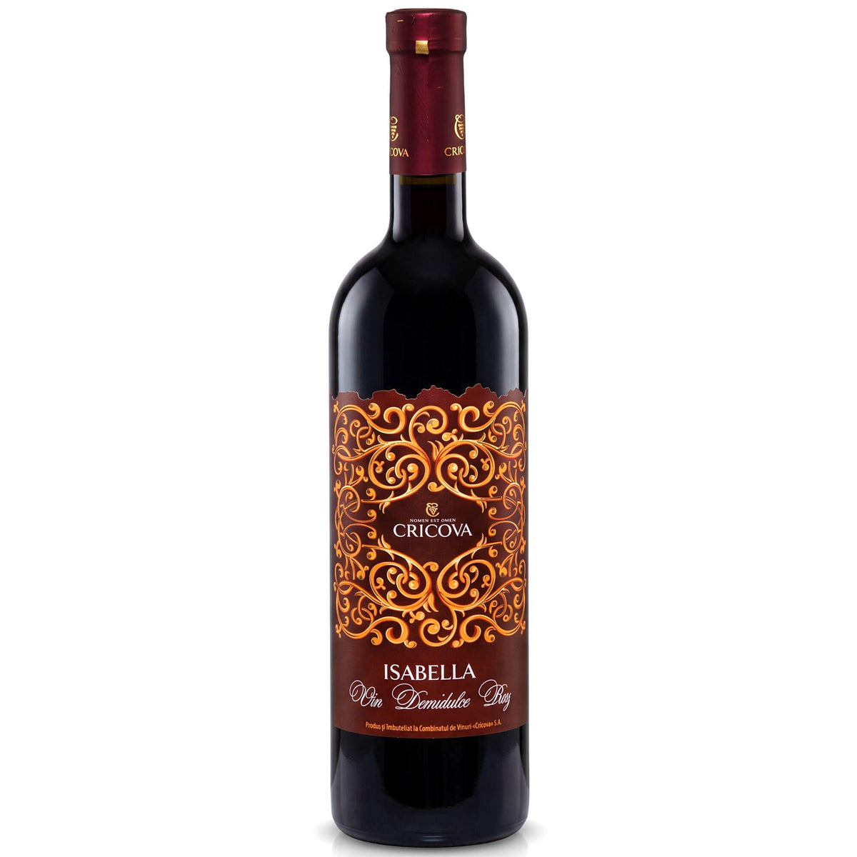 Cricova Roséwein Isabella lieblich 10% vol. 0,75L