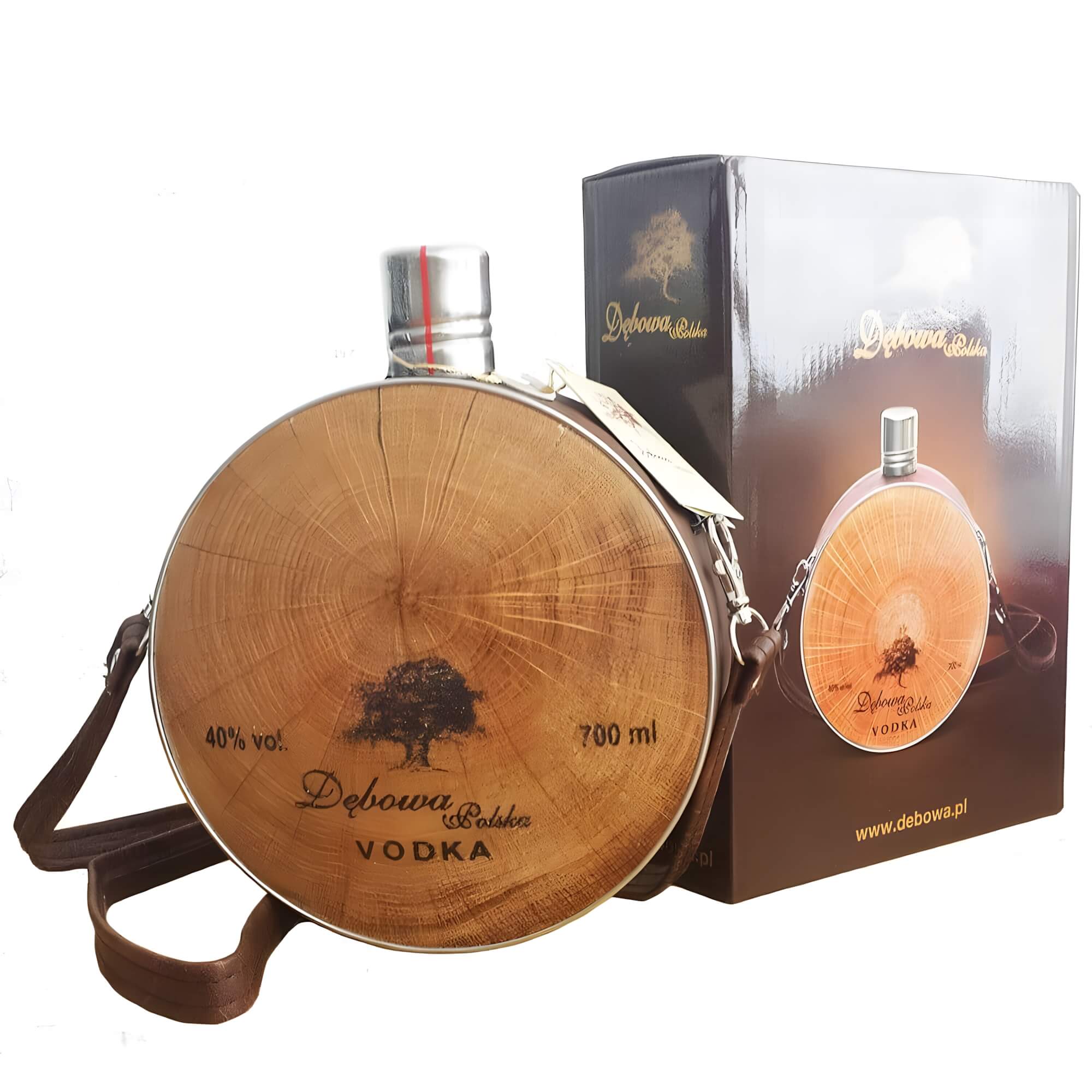 Debowa Polska Buklak Flachmann Set de Vodka