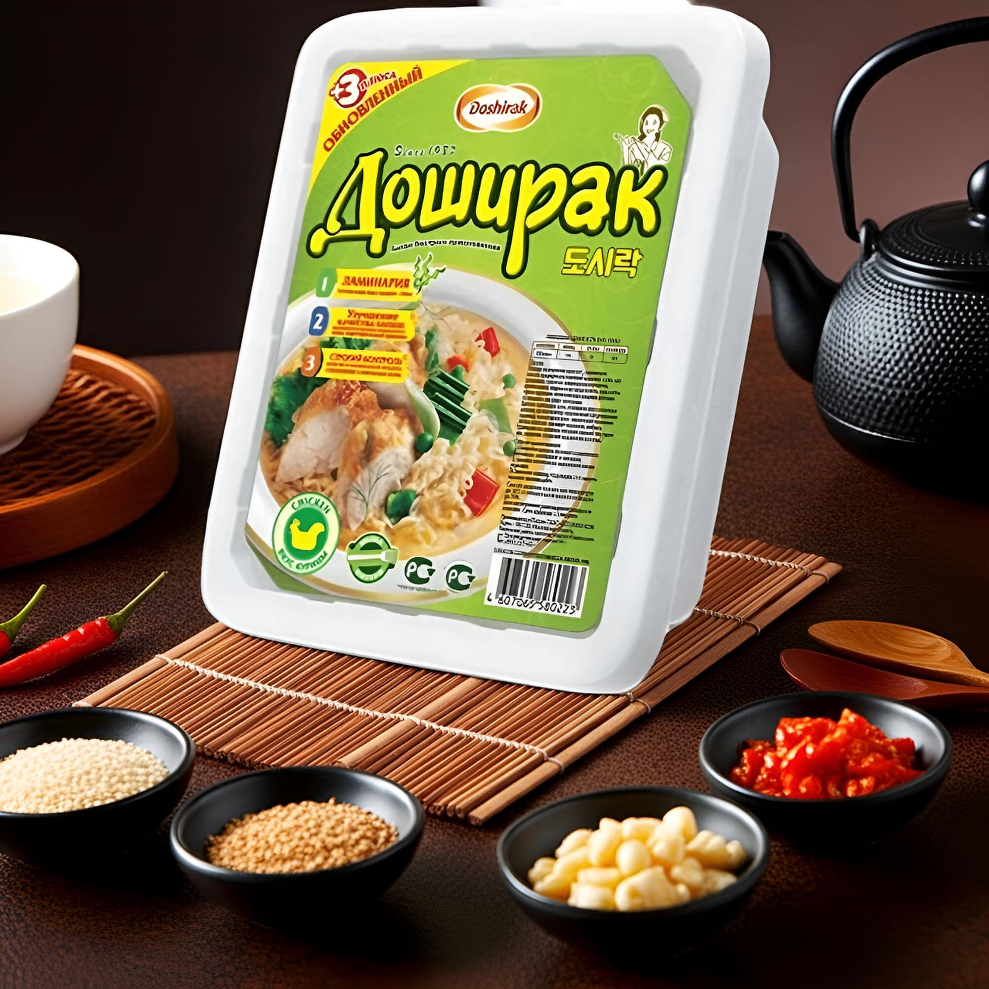 Doshirak Noedels Kip 24er Pak (24 x 90g)