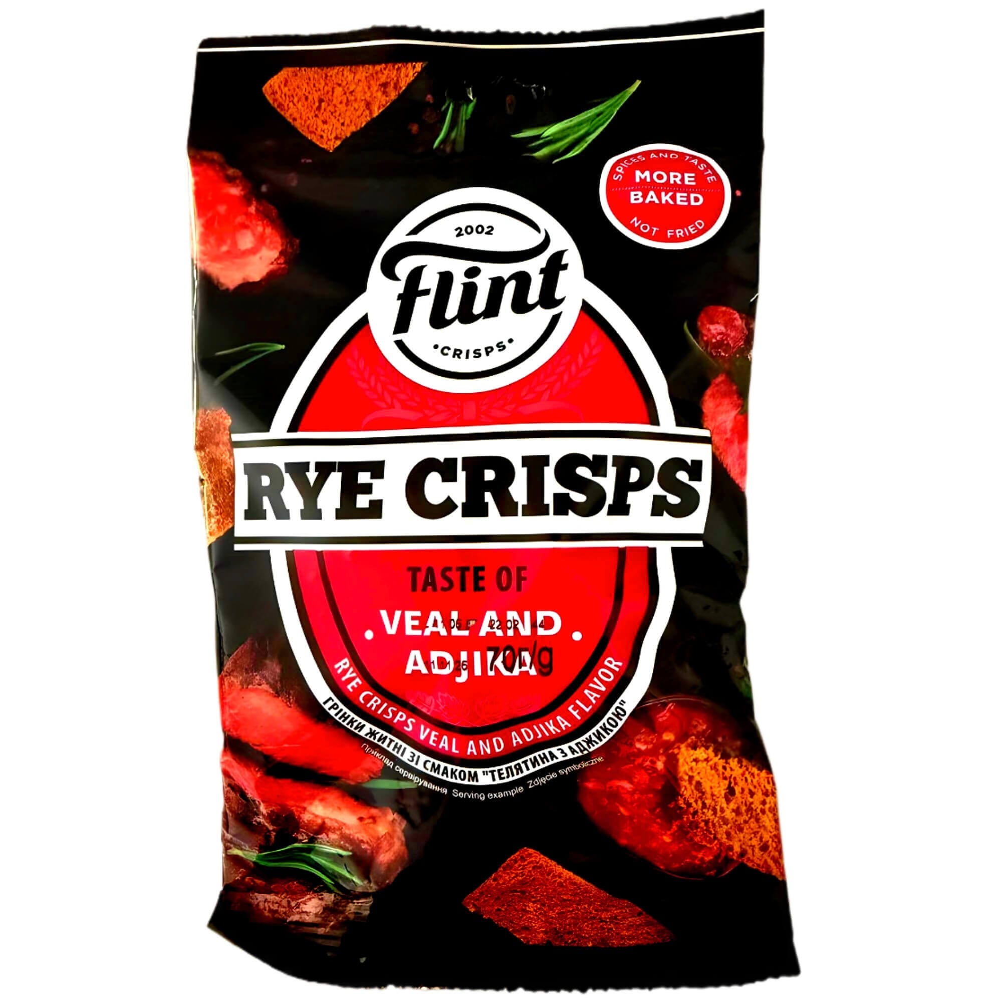Flint Grenki Kalbfleisch & Adjika 70g
