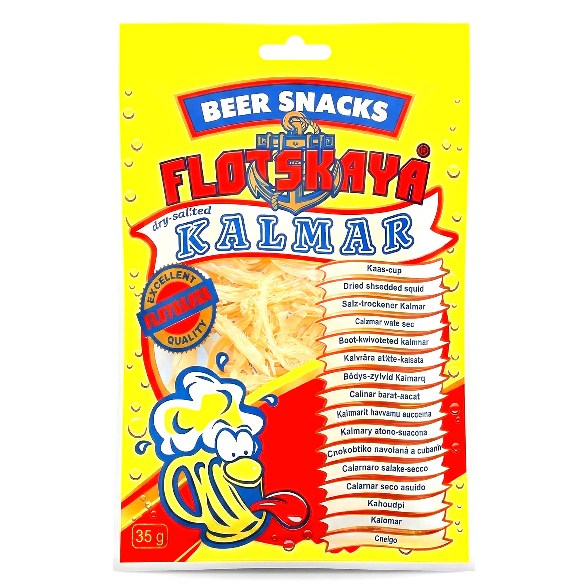 Flotskaya Kalmar getrocknet & gesalzen 35g