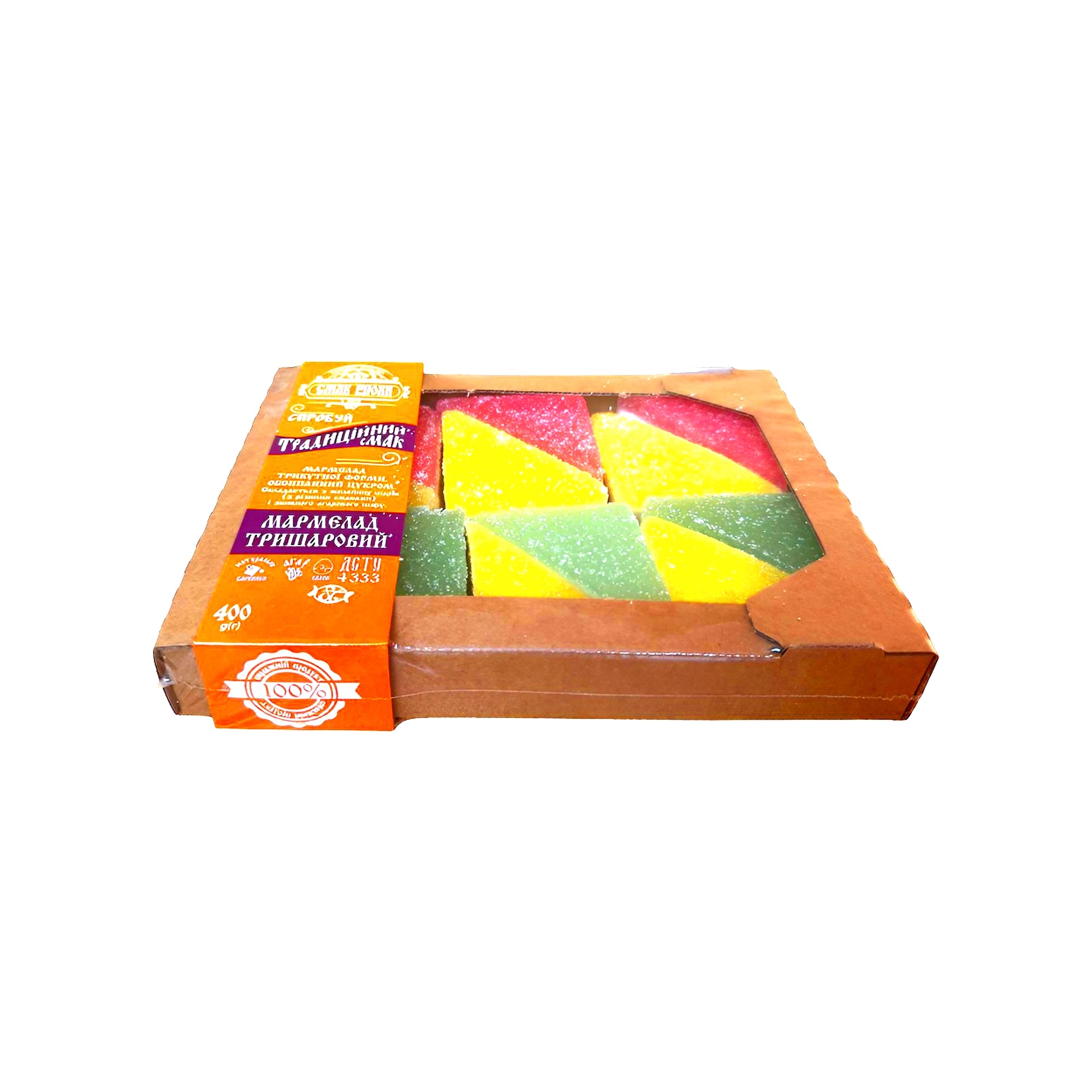 Gelee Konfekt "Drei Schichten" 400g