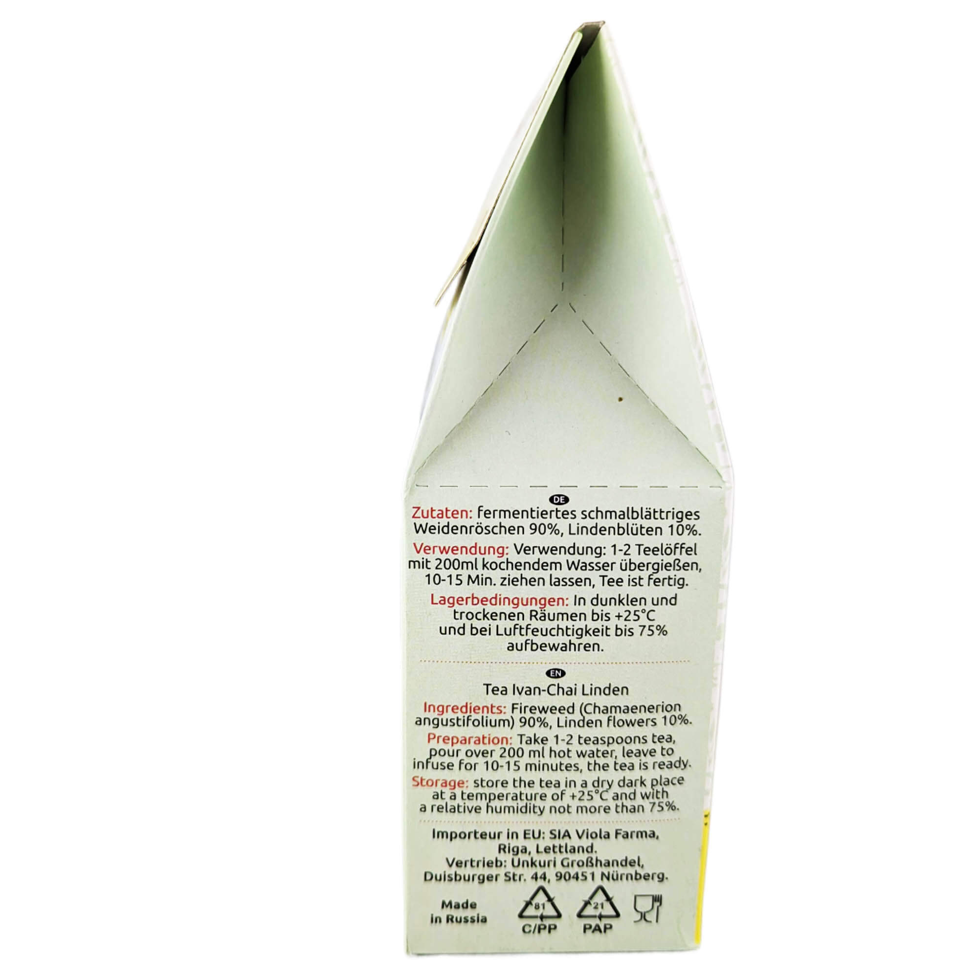 Tee Ivan Chai mit Lindenblüten fermentiert lose 50g