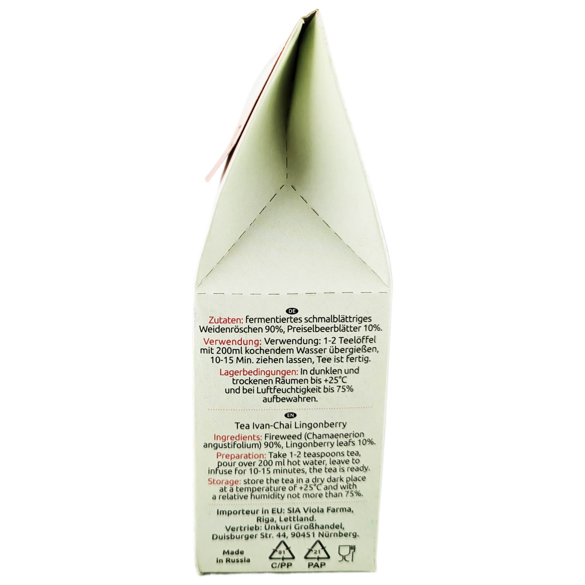 Tee Ivan Chai mit Preiselbeeren fermentiert lose 50g