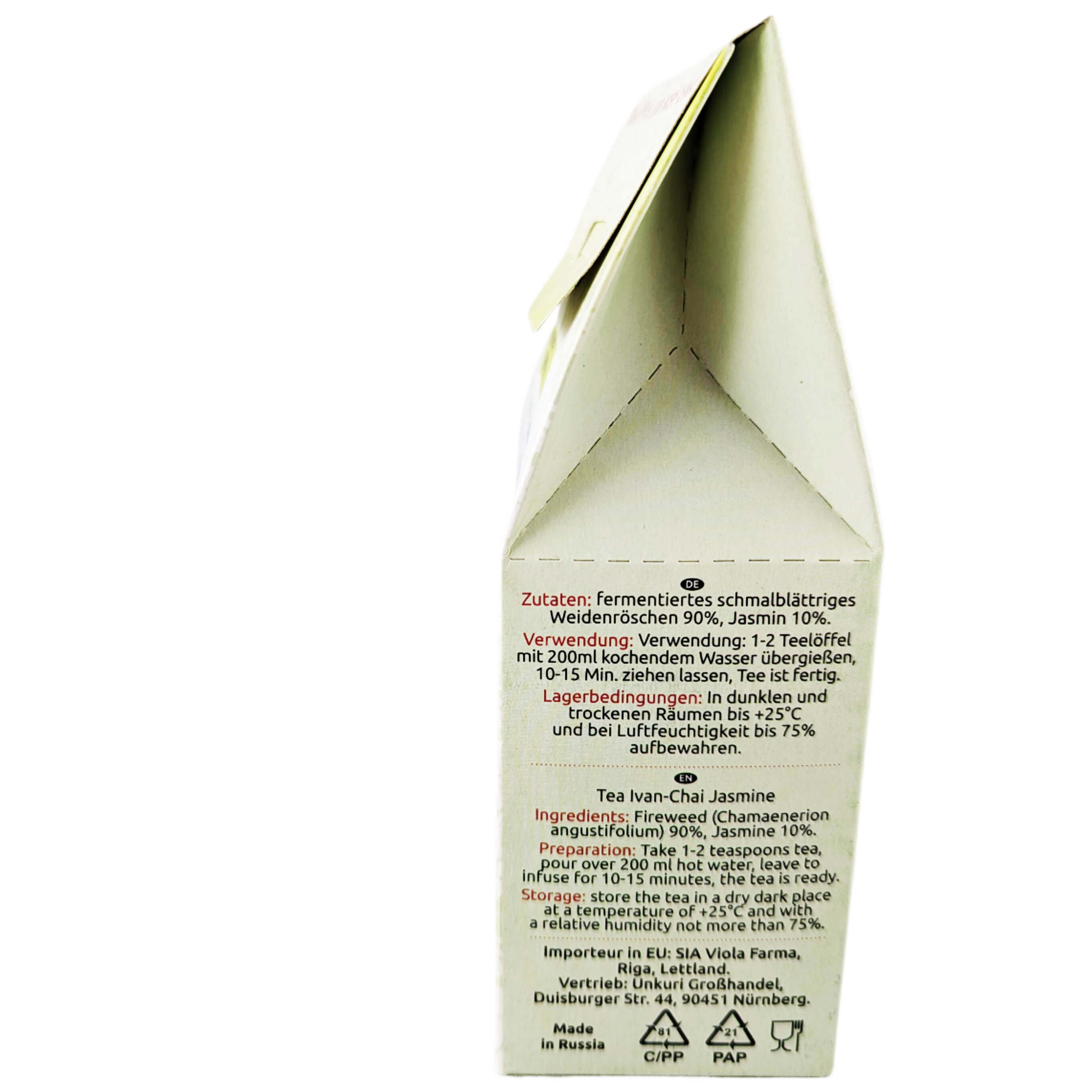 Tee Ivan Chai mit Jasmin fermentiert lose 50g