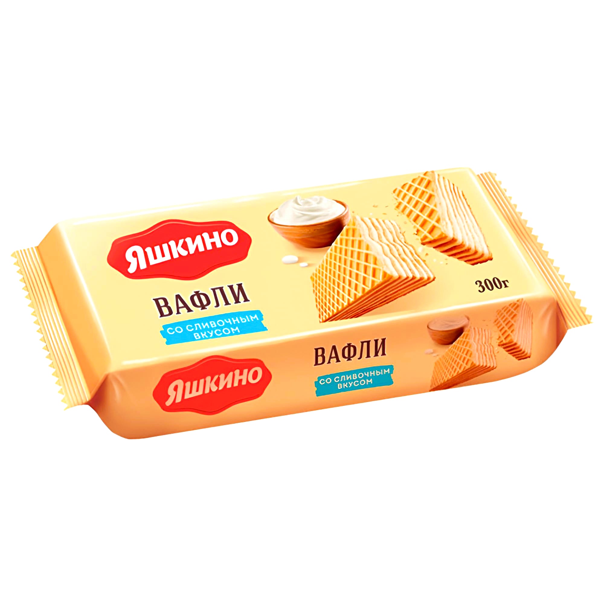 Jashkino Waffeln mit Sahne Geschmack 300g