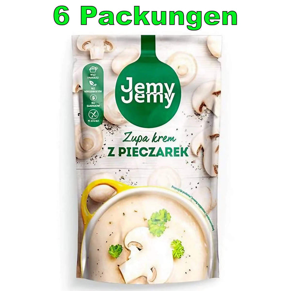 Jemy Jemy Champignonscremesuppe 6er Pack (6 x 375g)