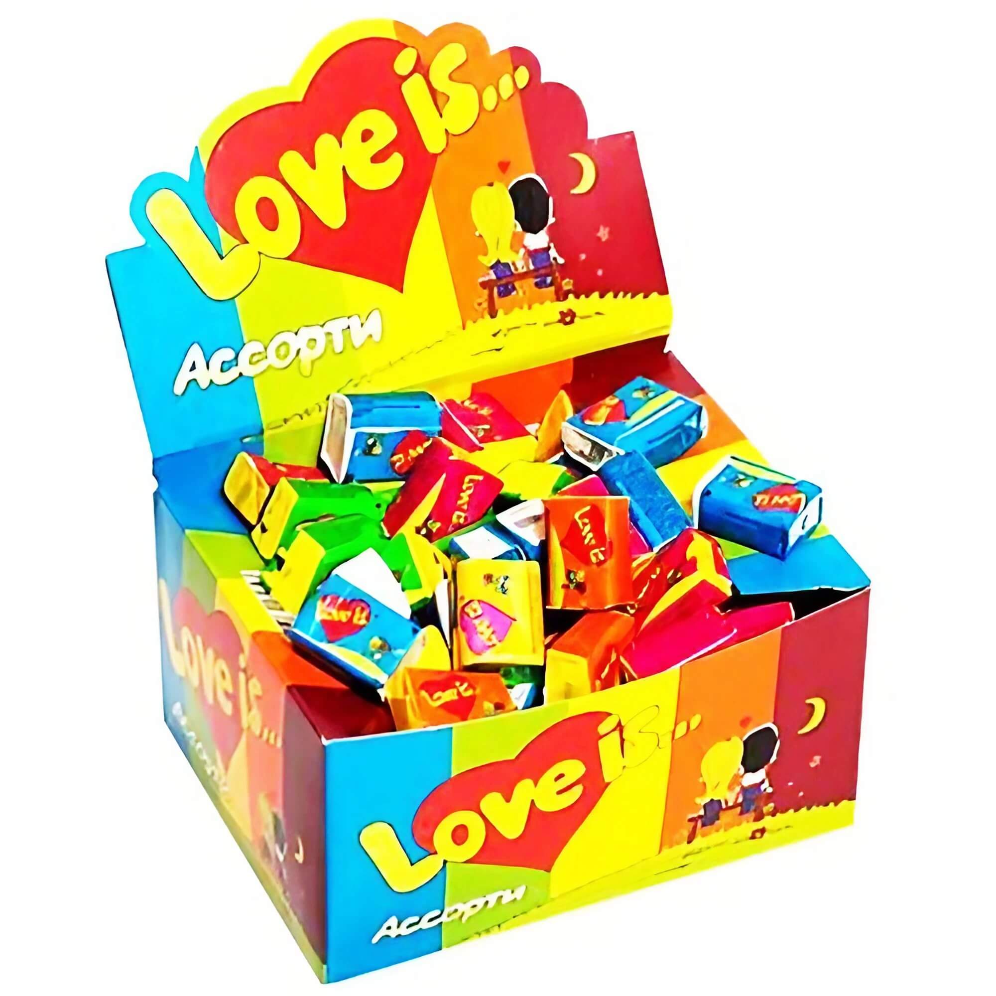 Love Is Chicle Assorti Caja 100 Piezas