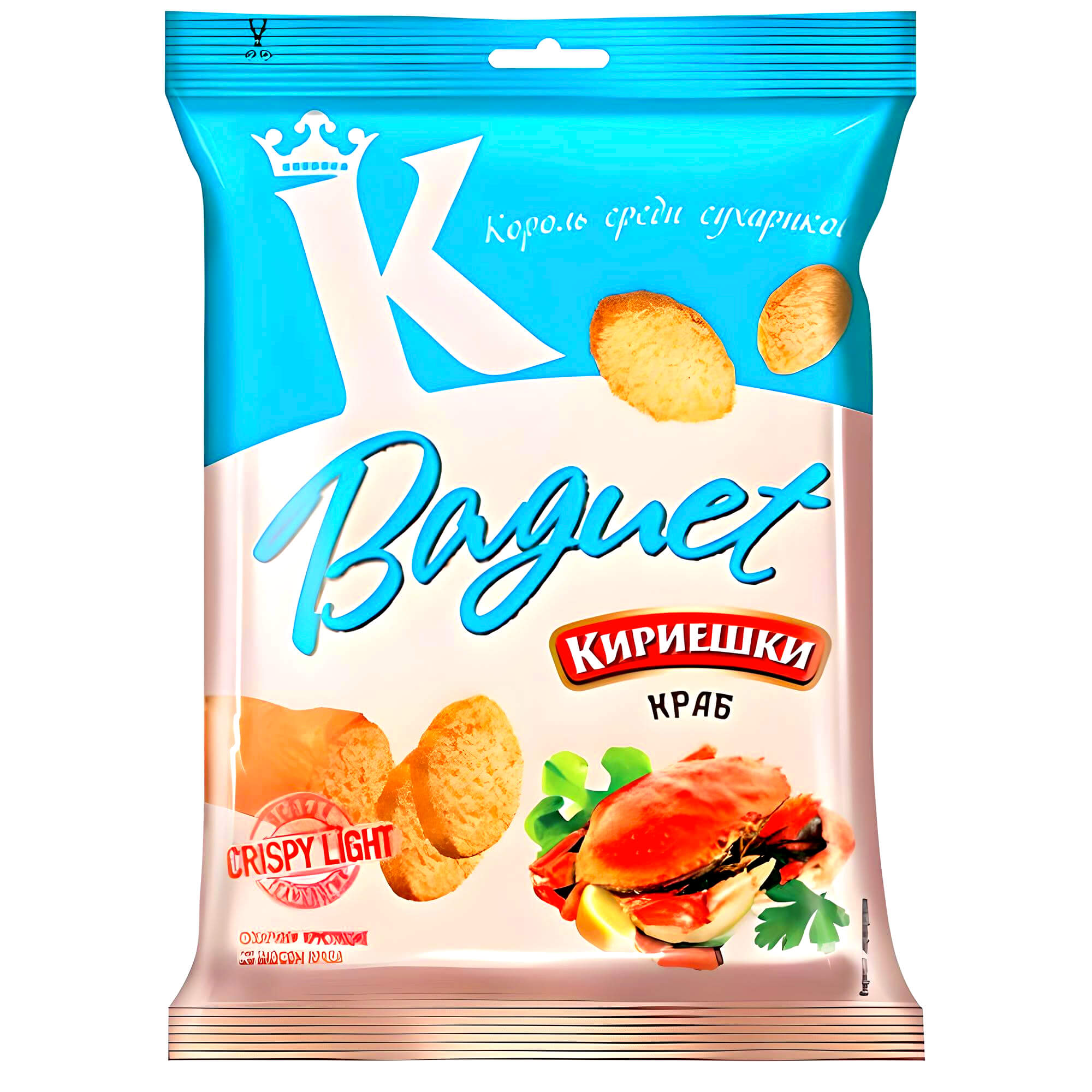 Brotchips Kirieschki Baguet mit Krabbengeschmack 50g