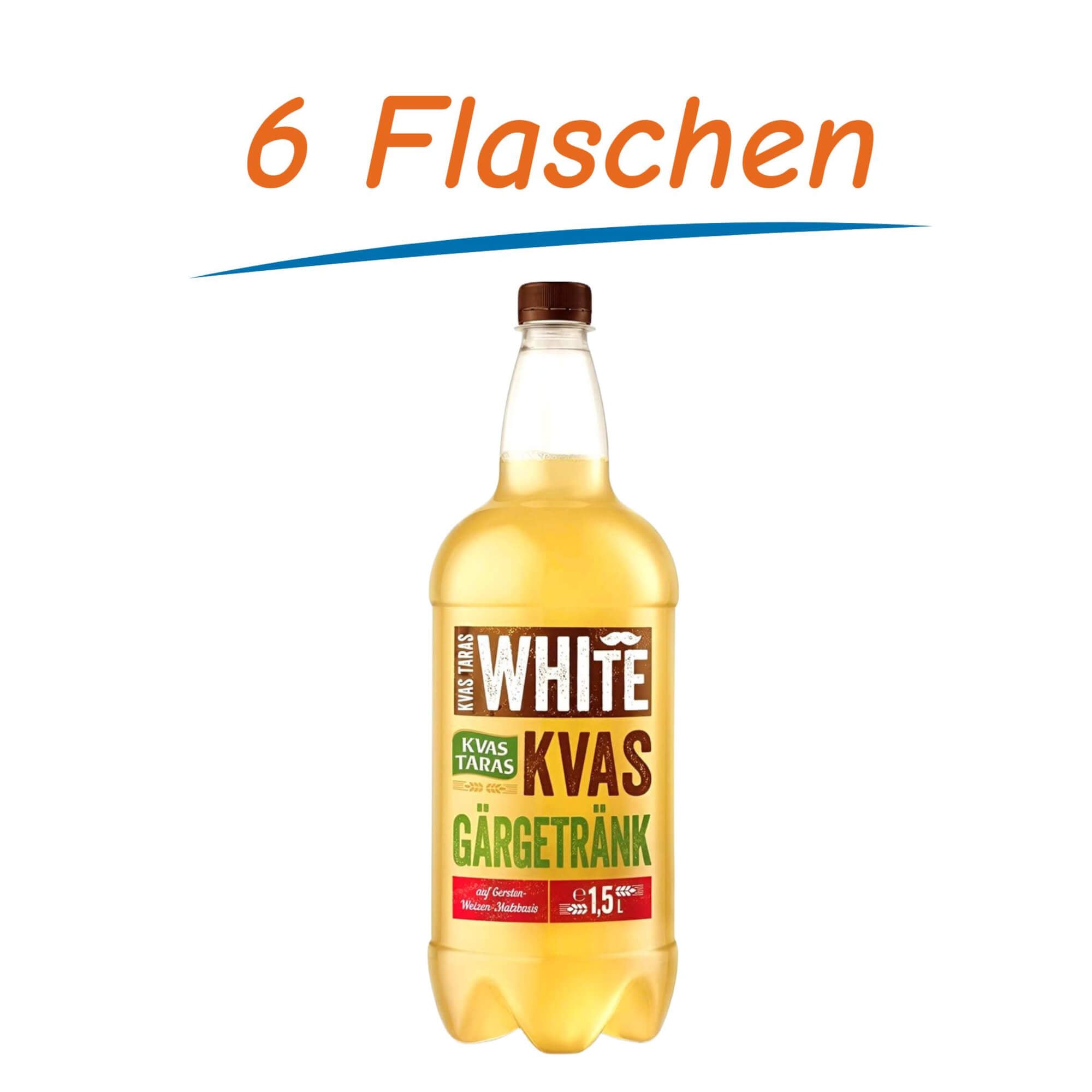 Kwas Taras Weiss 6er Pack (6 x 1,5L) (inkl. 1,5€ Einwegpfand)