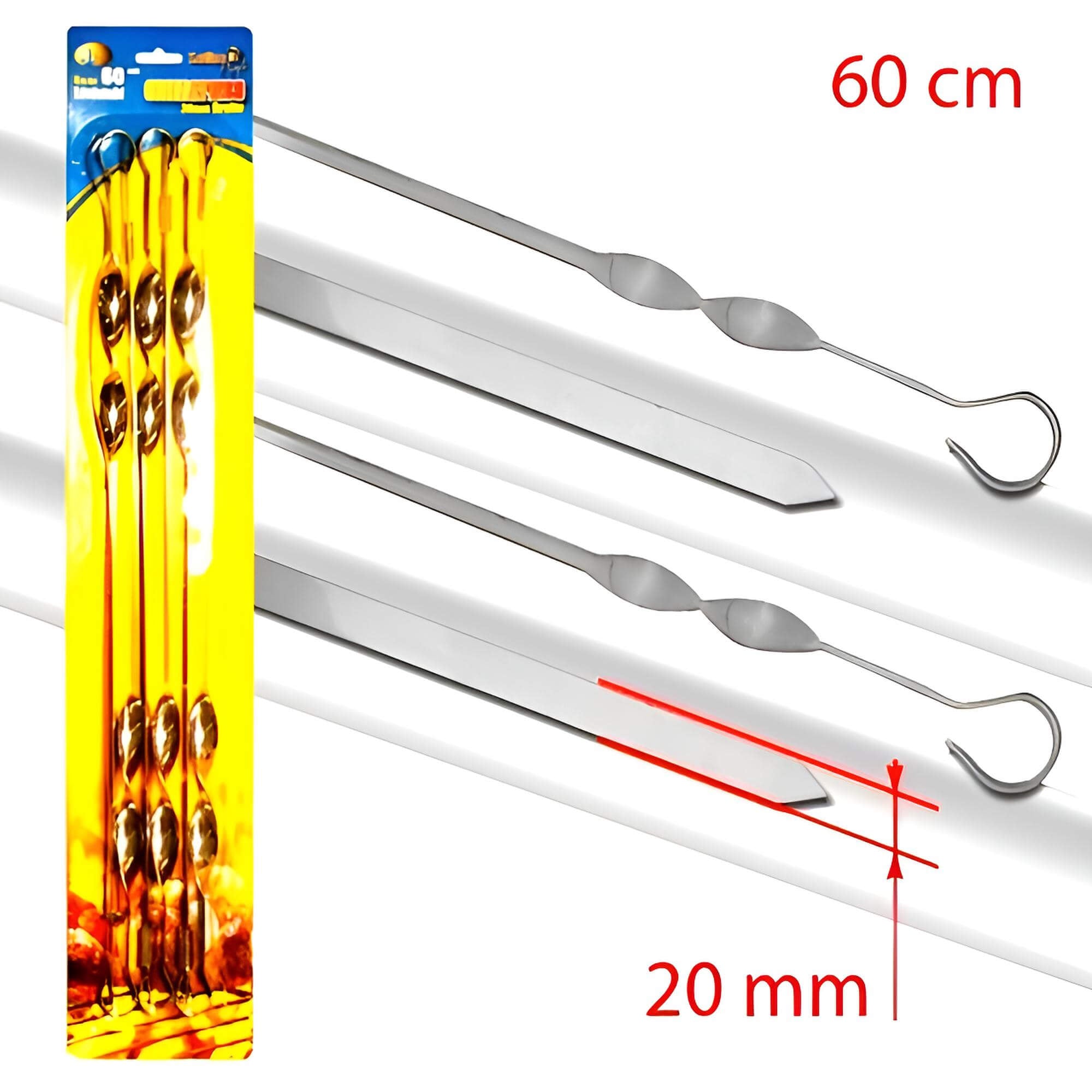 Legro 6 Grillspieße 60cm