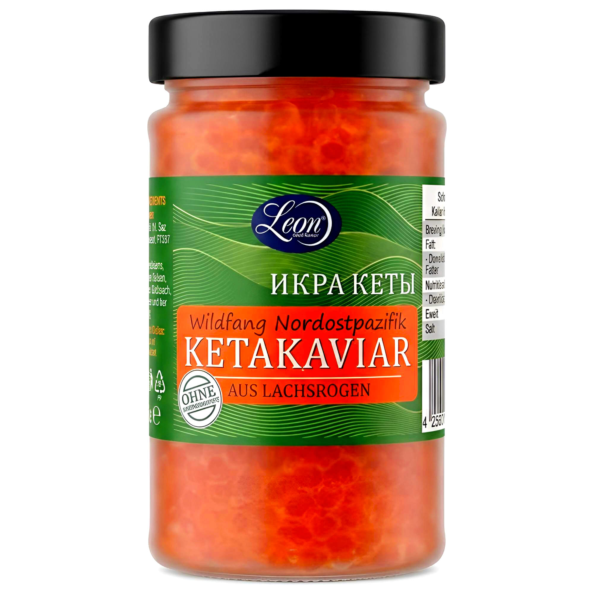 Leon Keta Lachskaviar 340g