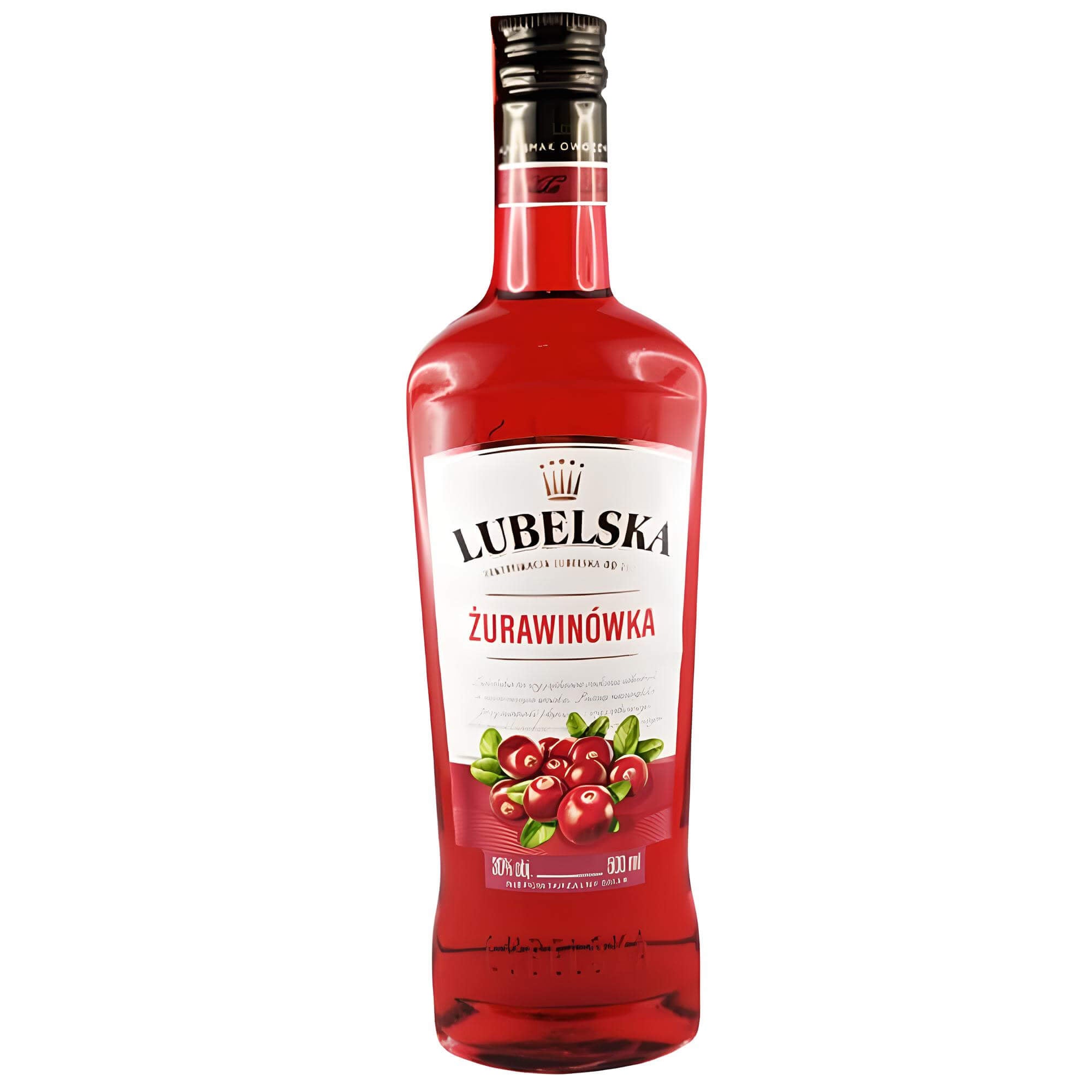 Lubelska Zurawinowka Polnischer Likör Cranberry 0,5L 30% vol.