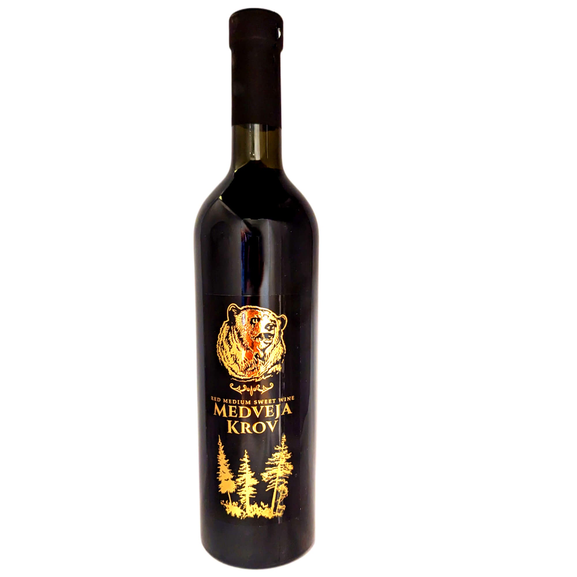 Medveja Krov Rotwein lieblich 0,75L 12,5% vol.