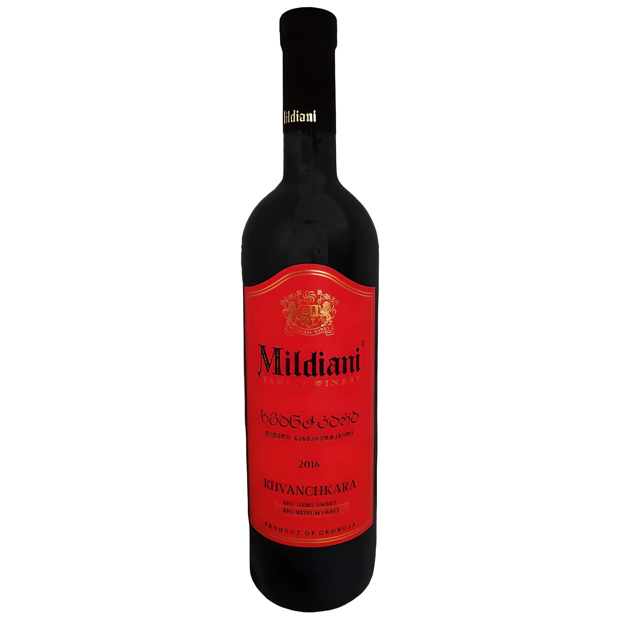 Mildiani Rotwein Khvanchkara lieblich 0,75L