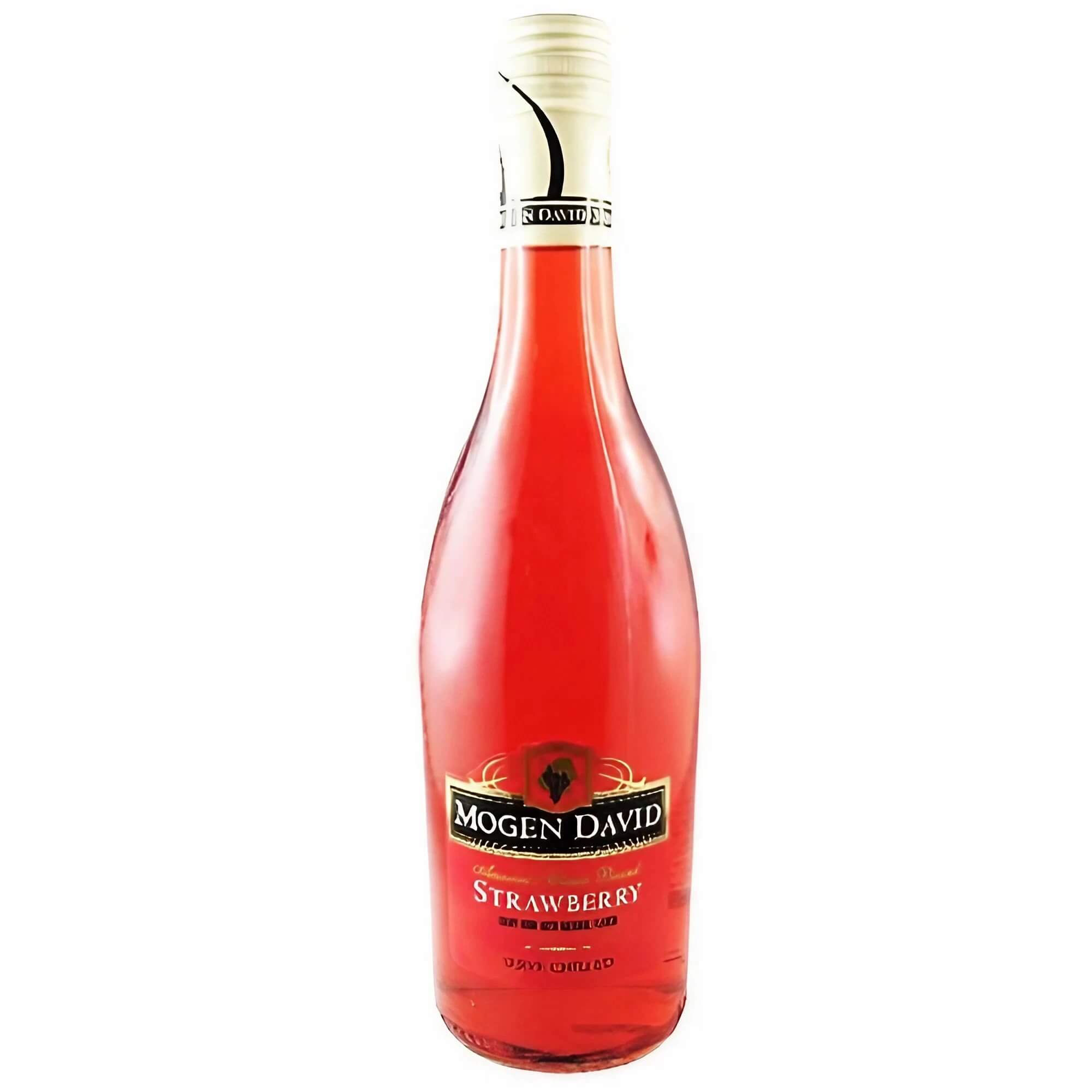 Mogen David Aardbei Wijn 10% Vol. 0,75L
