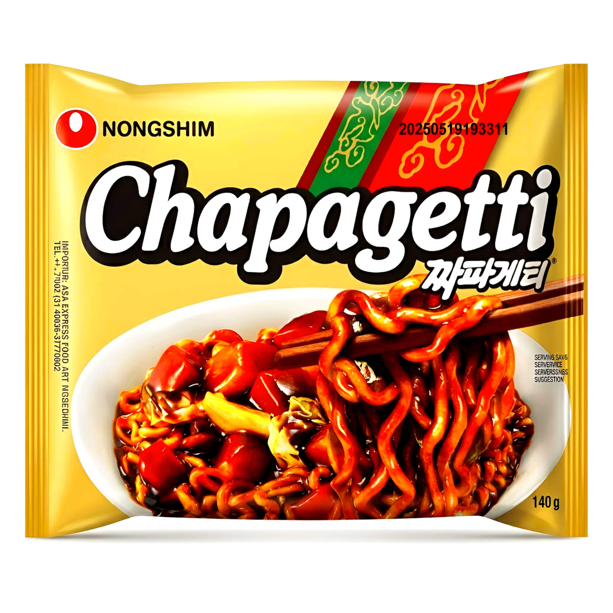 Nongshim Chapagetti Instant Noodles 140g