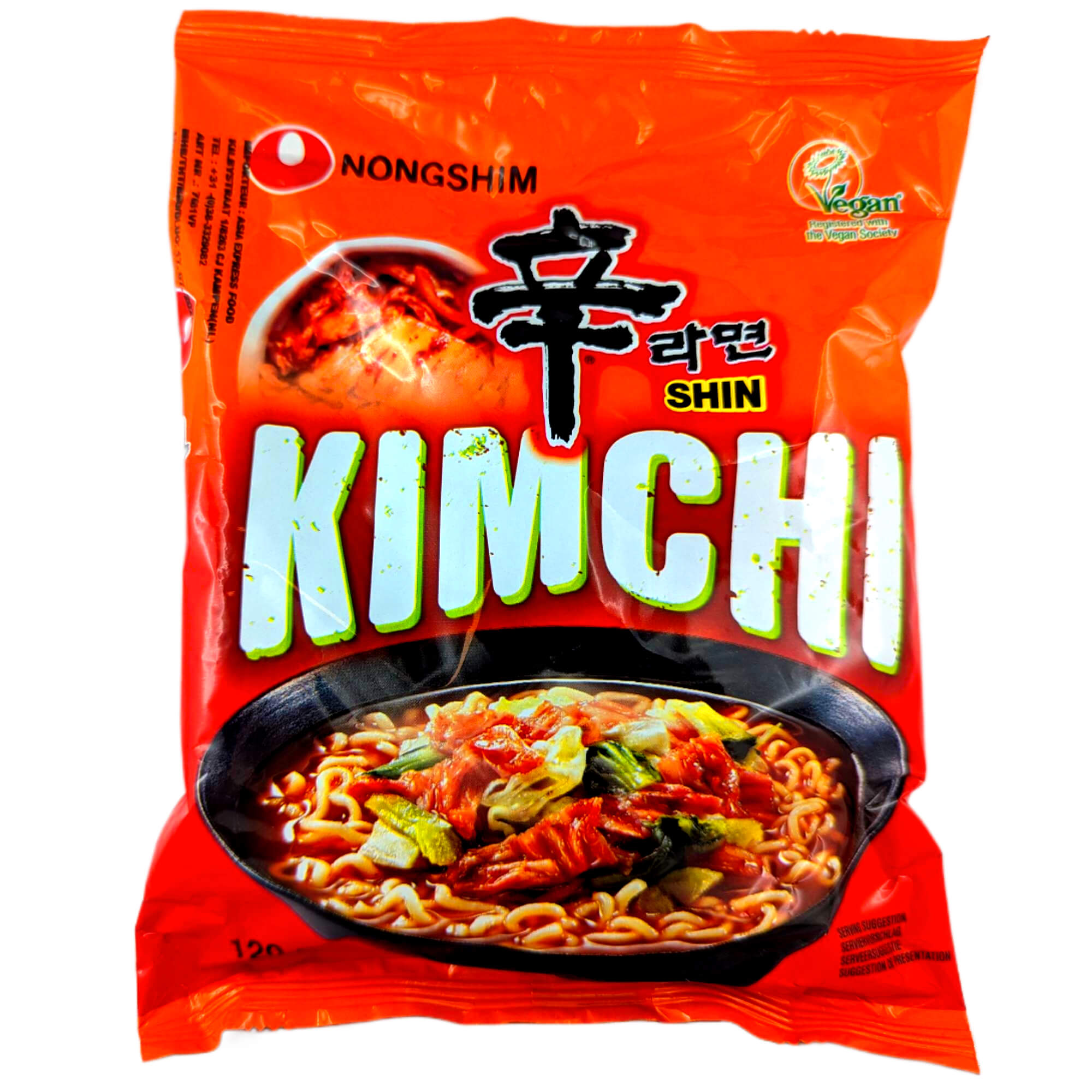 Nongshim Kimchi Instant Noodles 120g