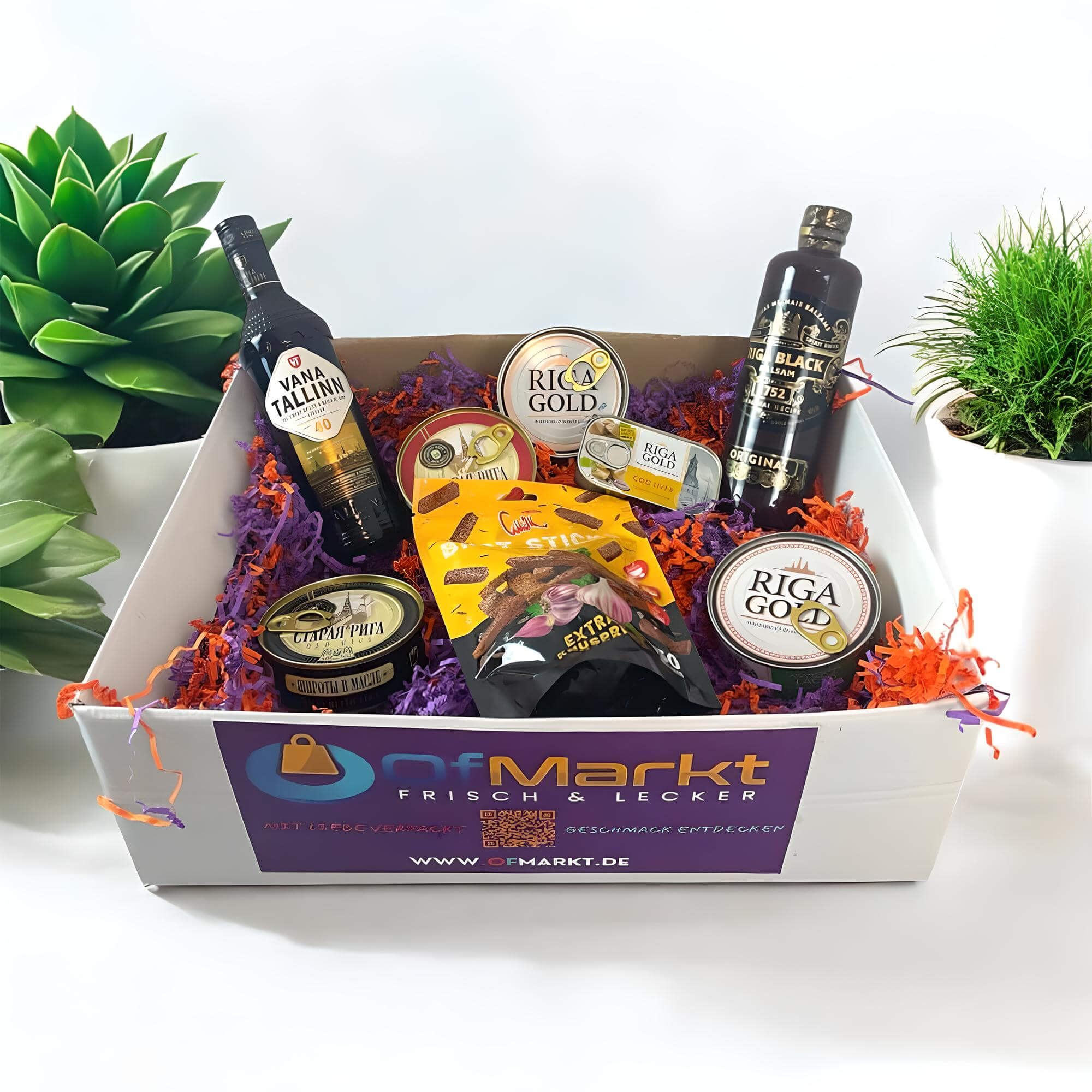 Lebensmittel & Getränke Geschenkset "Baltikum"