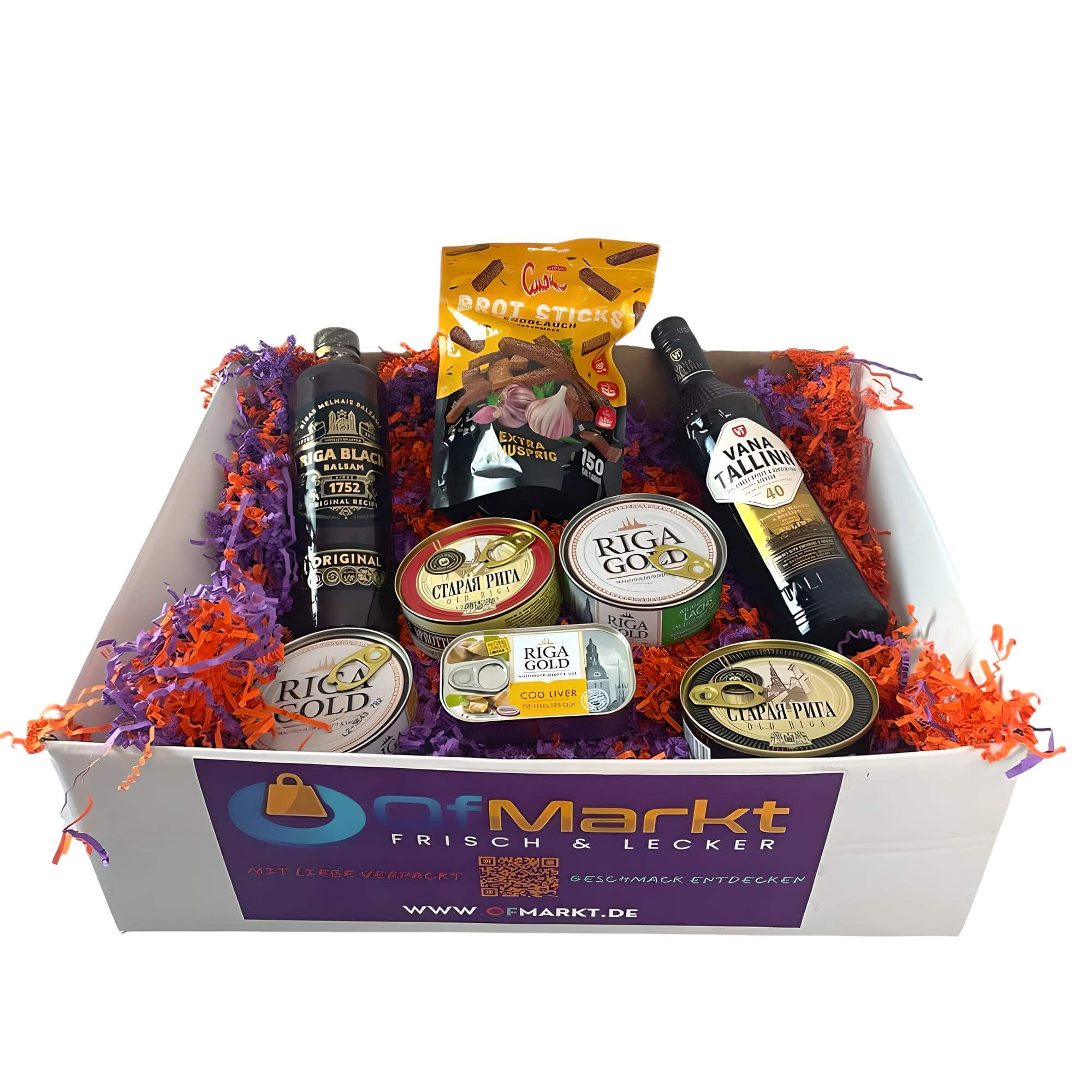 Lebensmittel & Getränke Geschenkset "Baltikum"