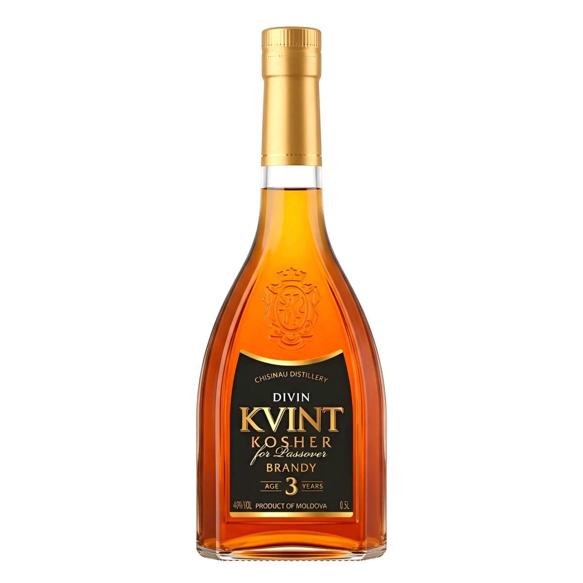 Divin Brandy Kvint Koscher 3 Jahre Reifezeit 0,5L moldawischer Weinbrand