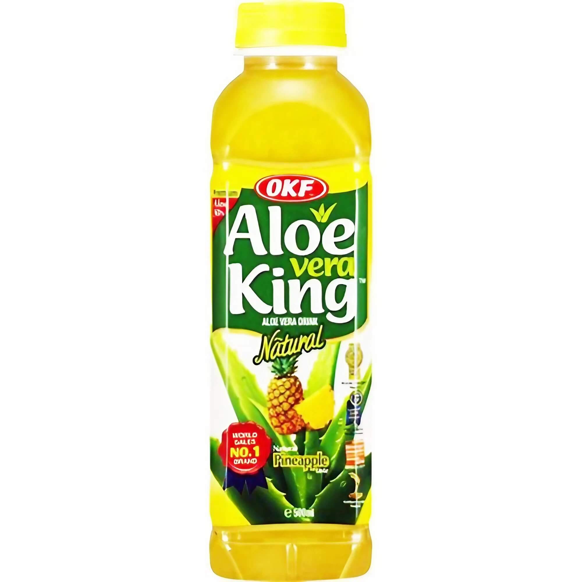 OKF Aloe Vera King Ananas İçeceği 500ml uygun fiyatla çevrimiçi satın al