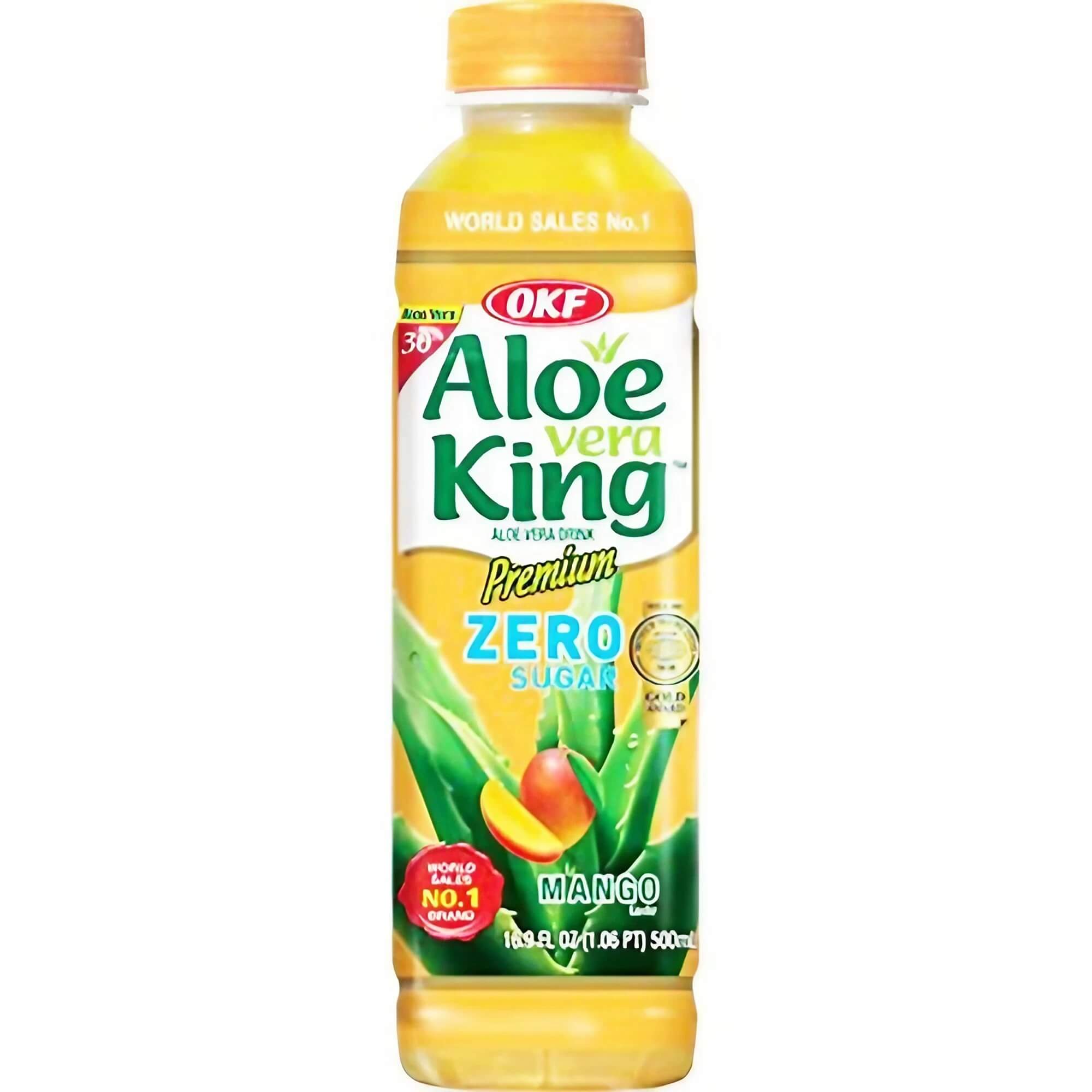 OKF Aloe Vera King drankje mango suikervrij 500ml incl. 0,25€ eenwegstatiegeld