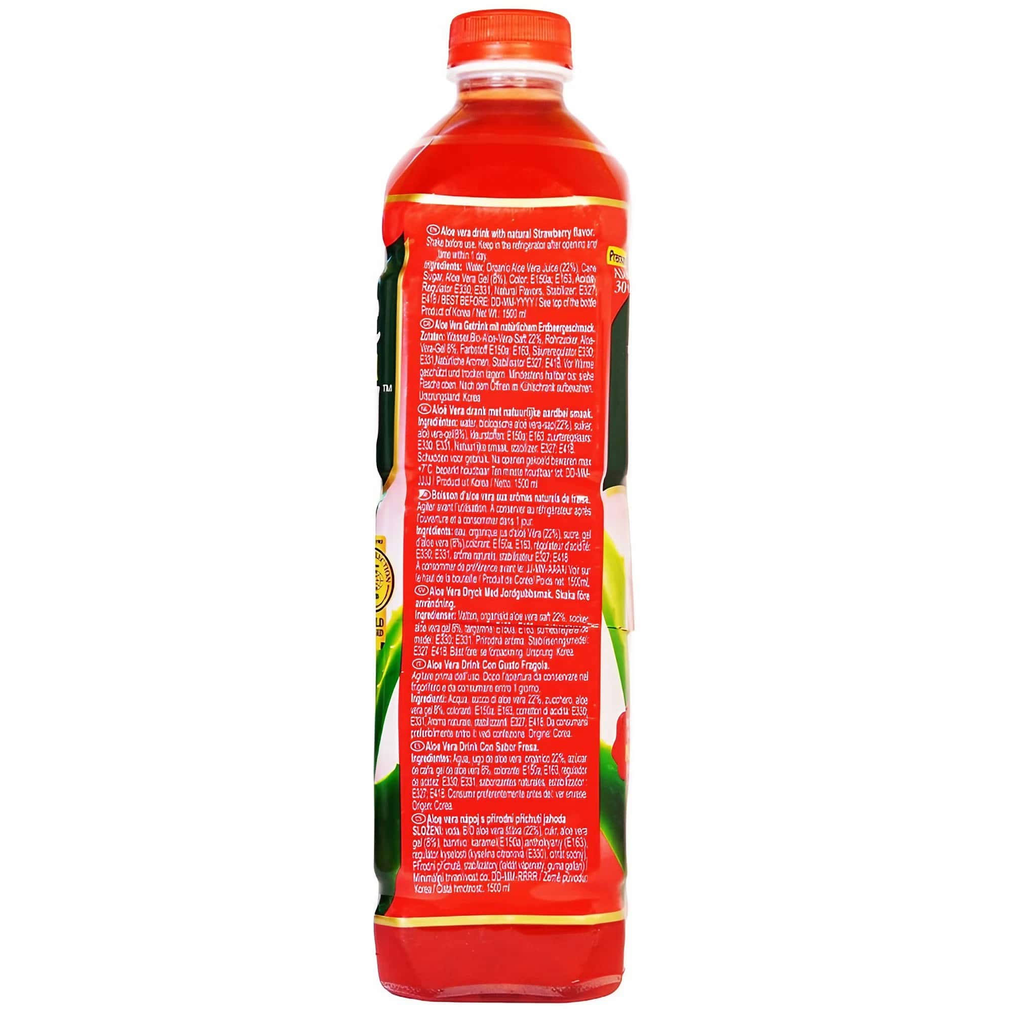 OKF Aloe Vera King drankje aardbei 1500ml incl. 0,25€ eenwegstatiegeld