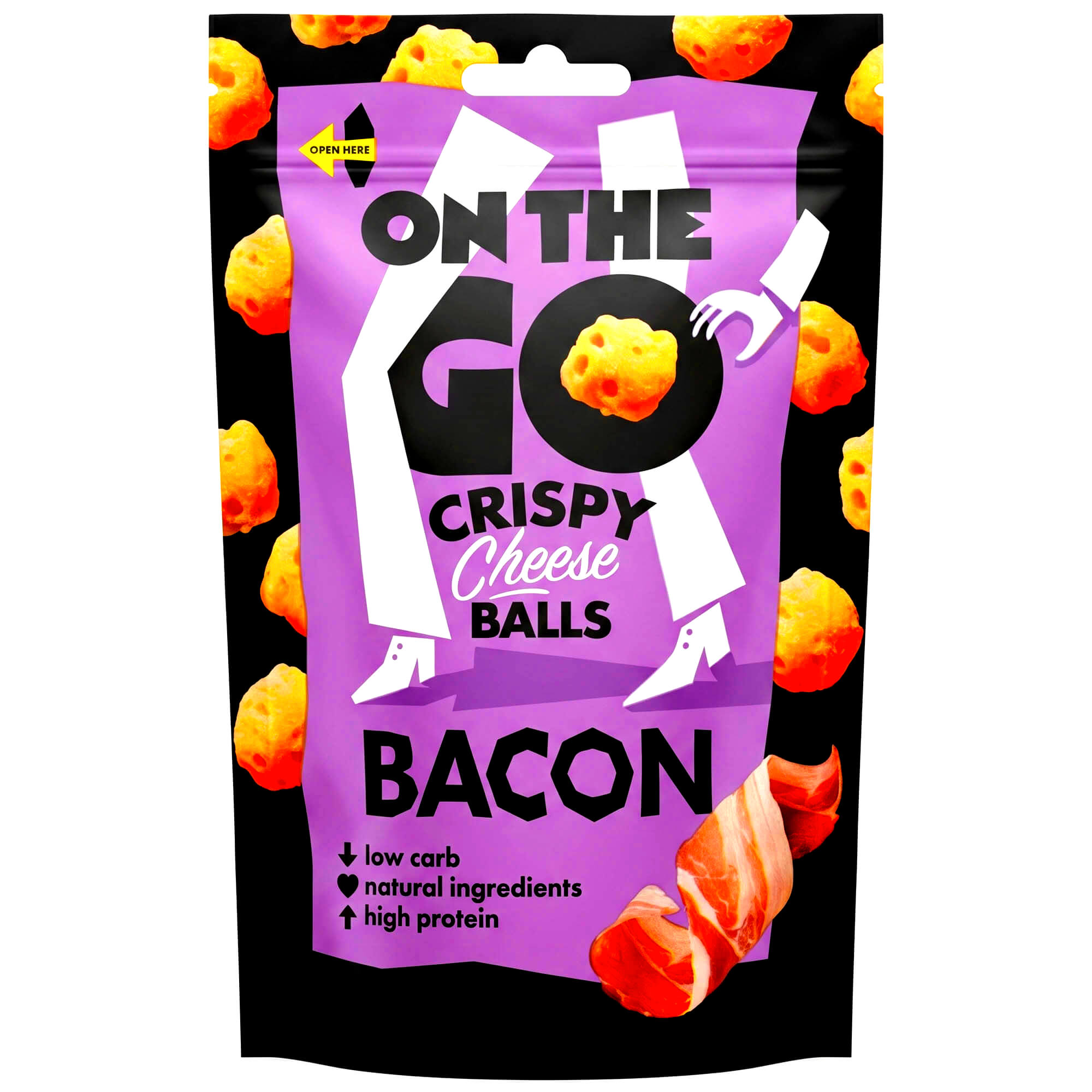 On The Go Käsekugeln mi Bacon Geschmack 30g