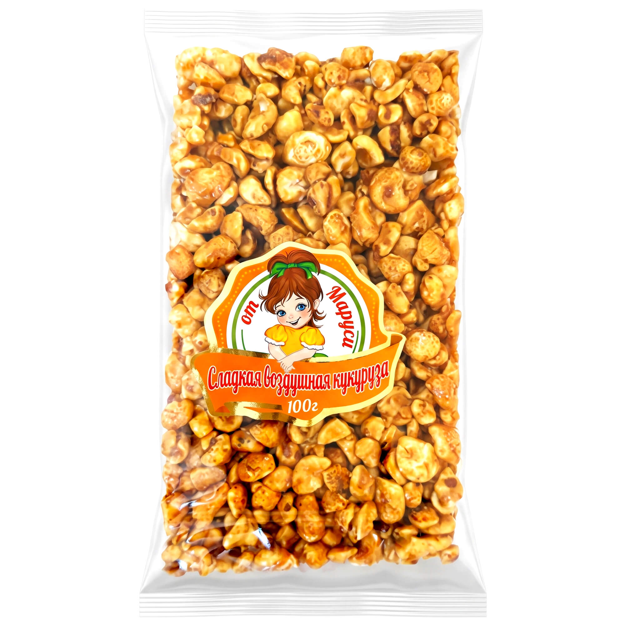 Krokant Riegel Puffmais 100g