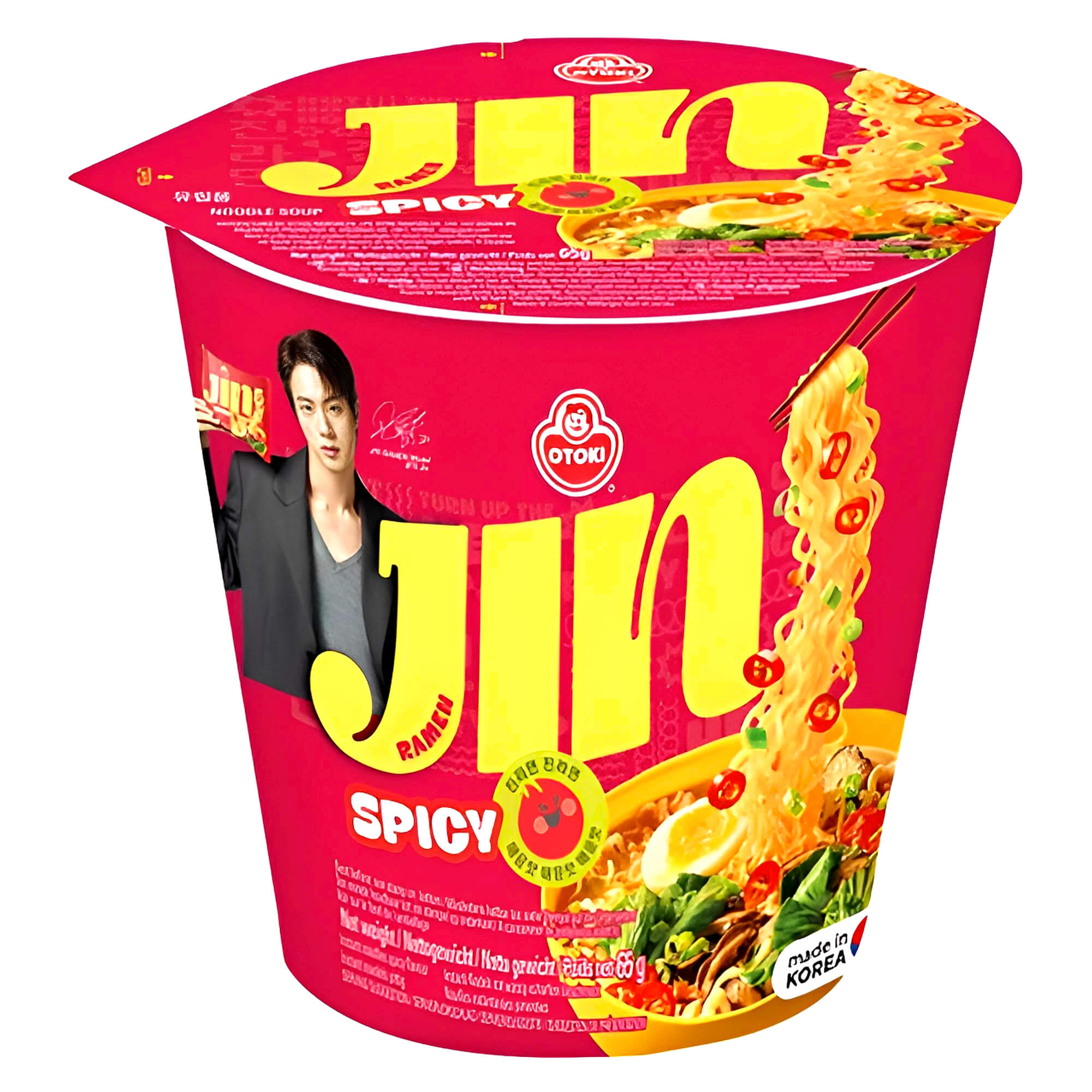 Otoki Jin Cup Instant Noodles Scharf 65g