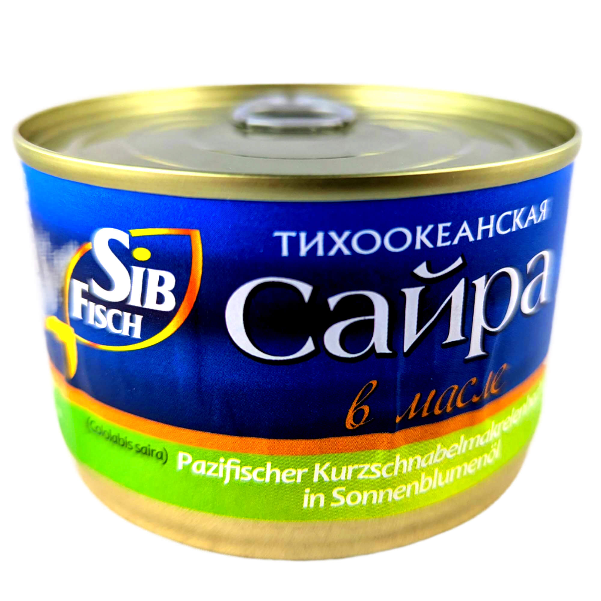 Sib Fisch Pazifischer Kurzschnabelmakrelenhecht in Sonnenblumenöl 240g
